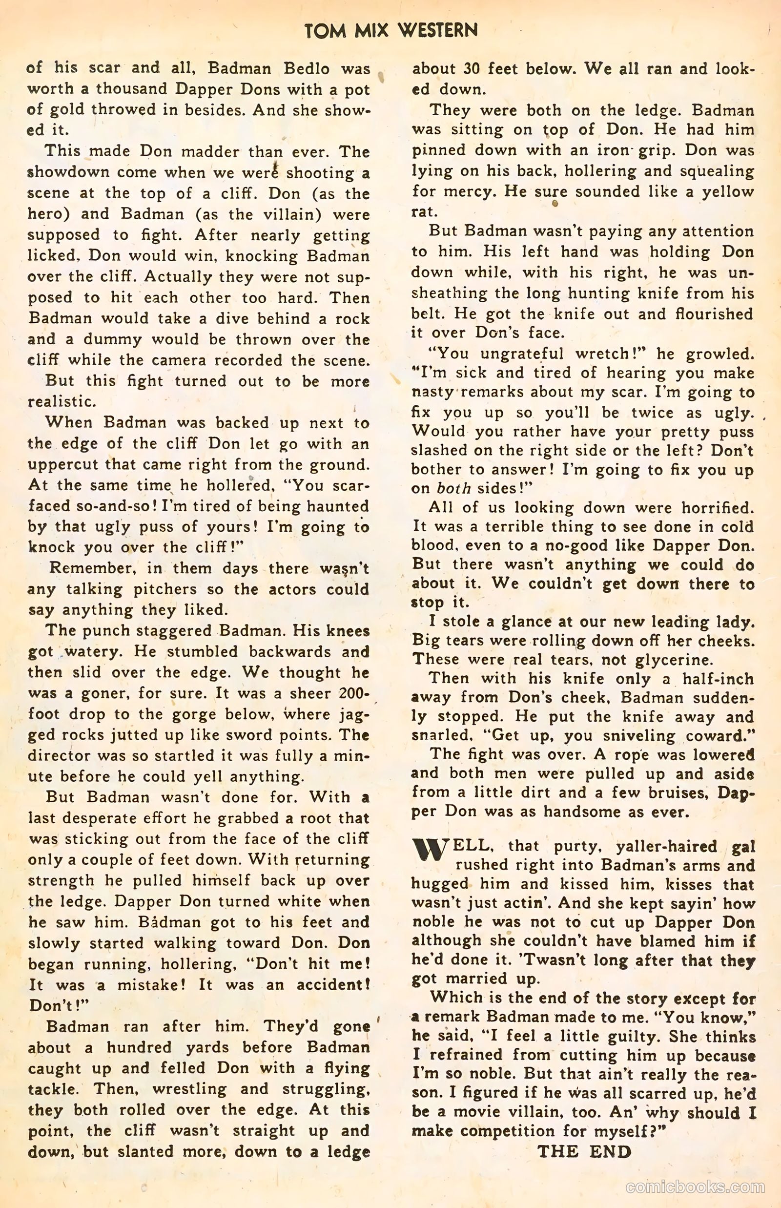 Tom Mix Western #3 — page 25 of 52