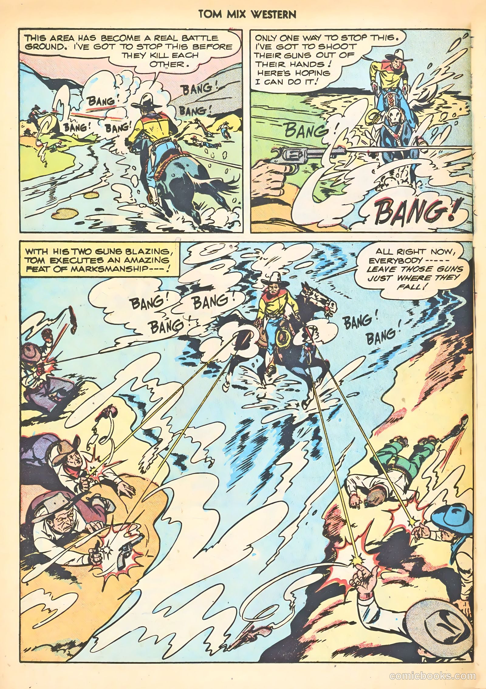 Tom Mix Western #3 — page 30 of 52