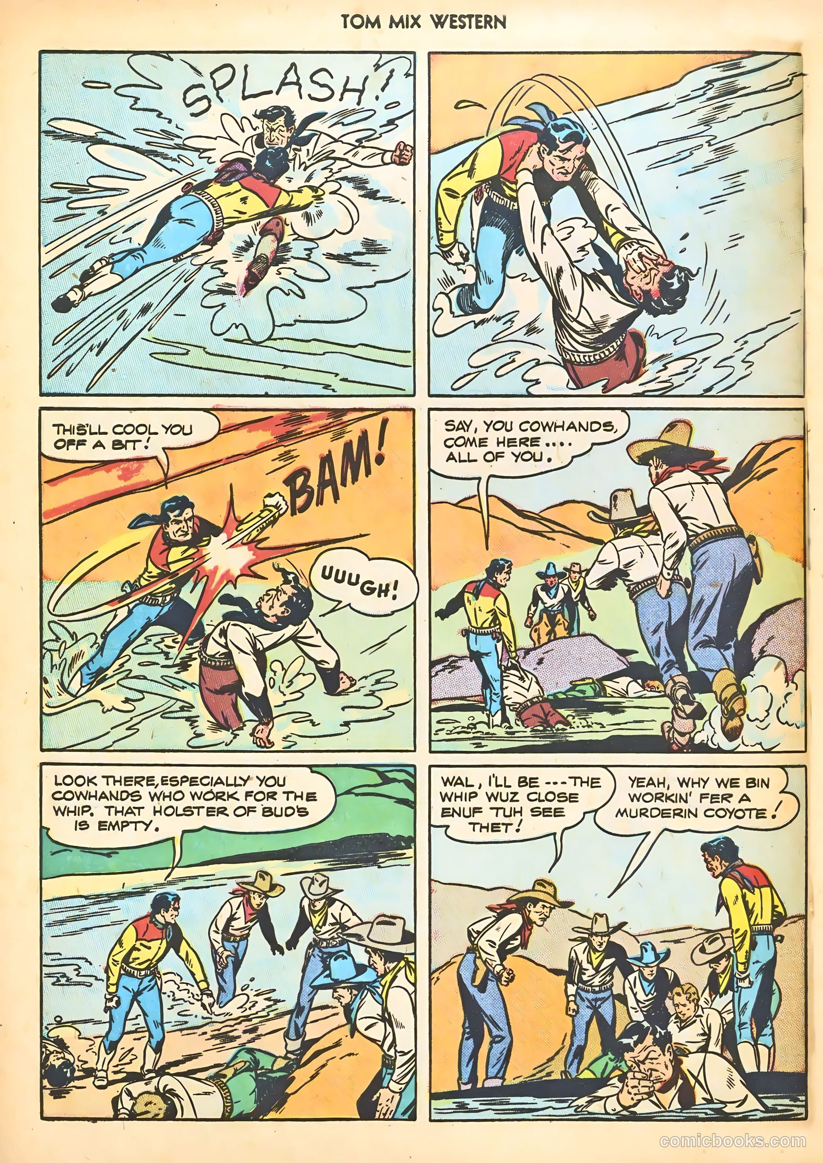 Tom Mix Western #3 — page 32 of 52