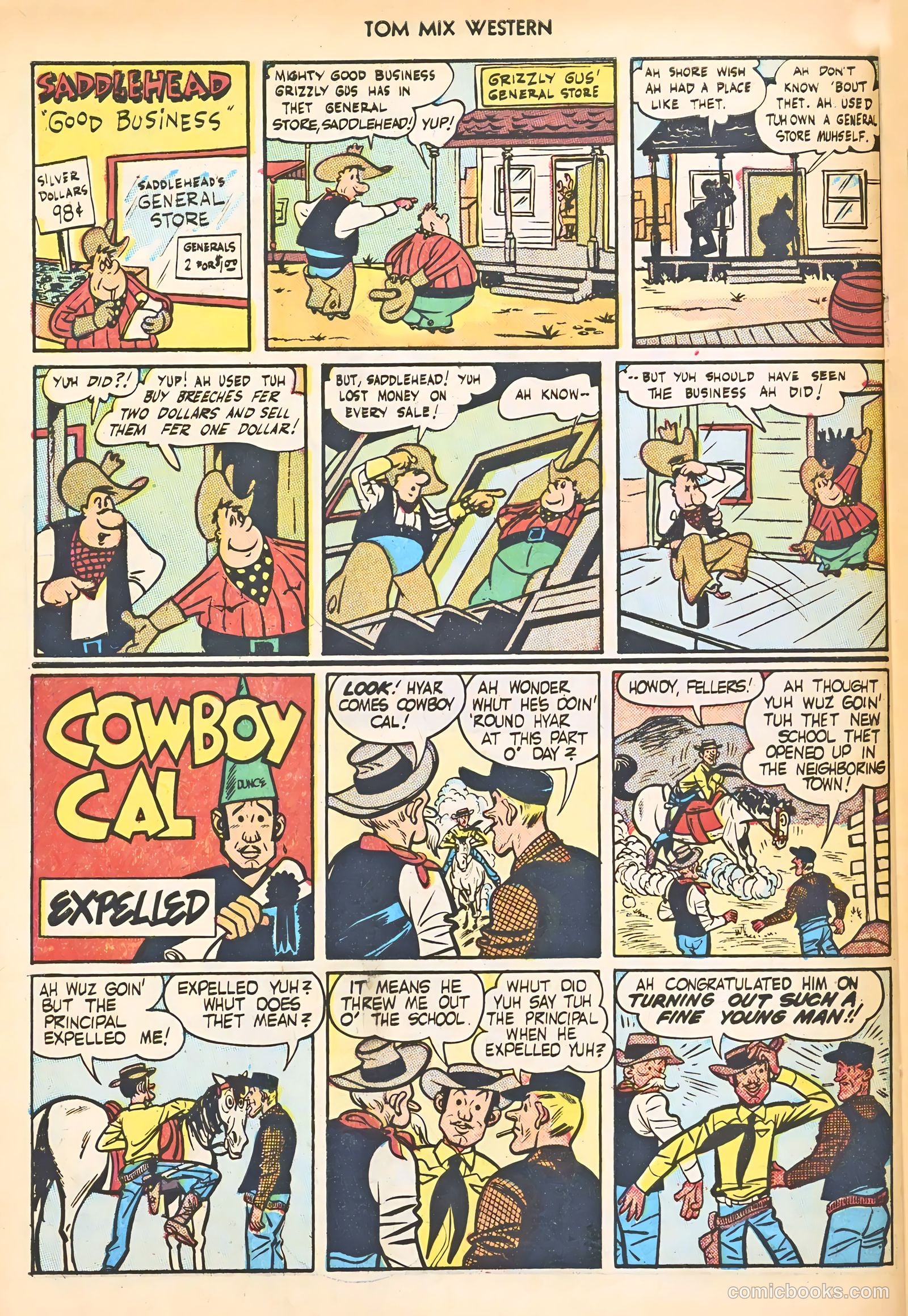 Tom Mix Western #3 — page 34 of 52