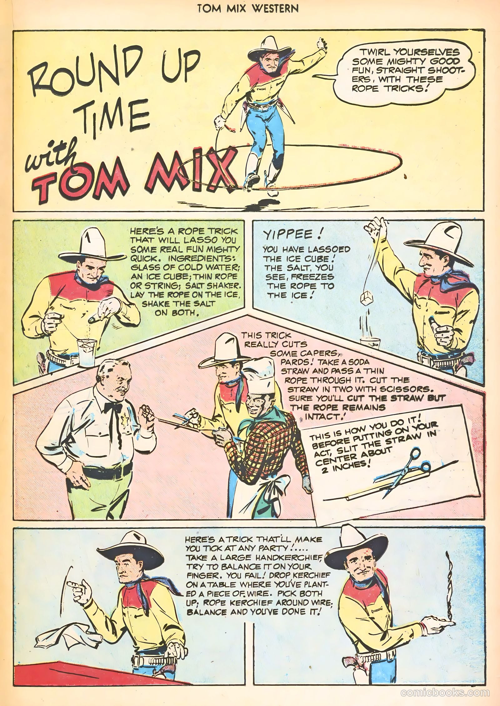 Tom Mix Western #3 — page 35 of 52