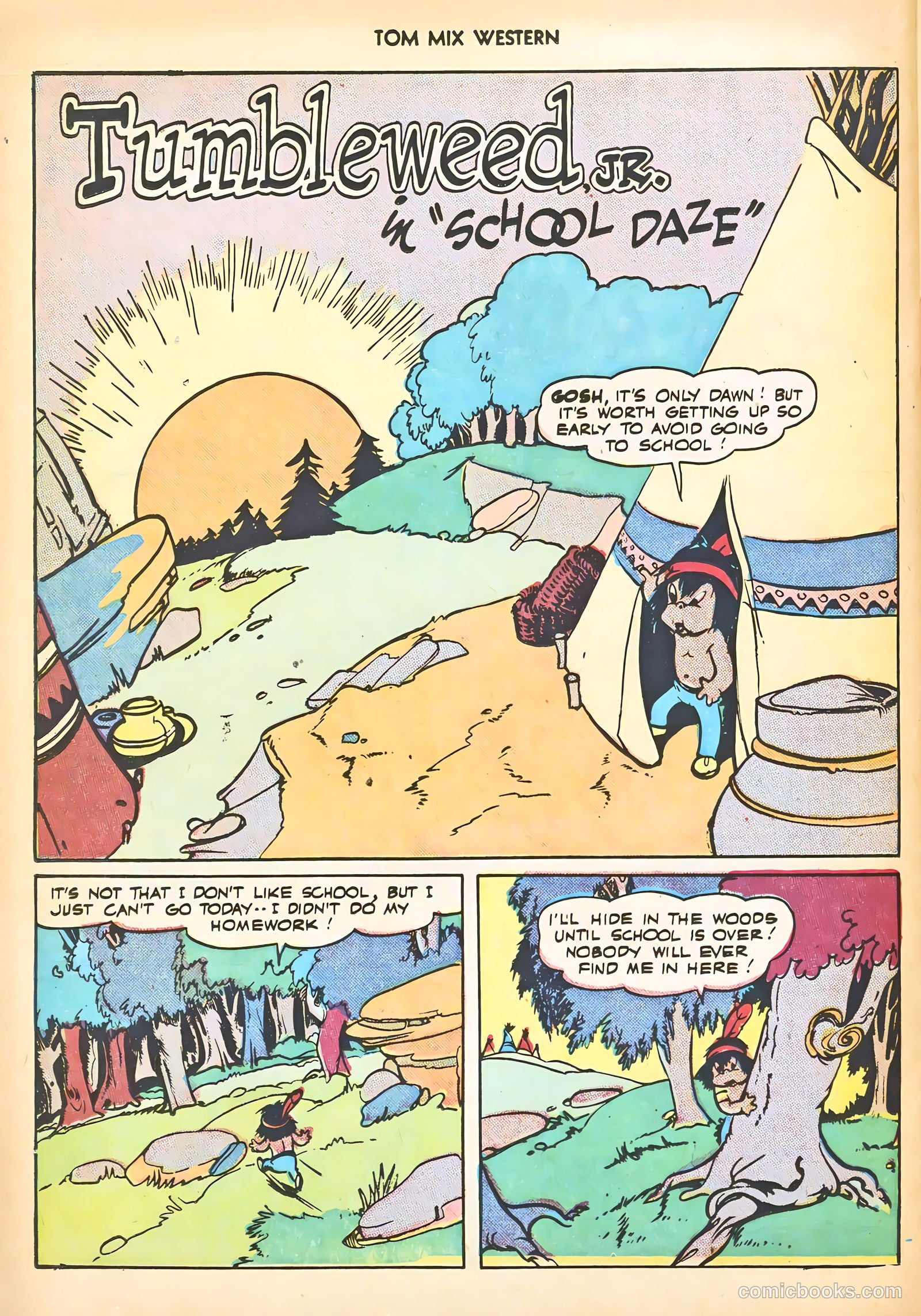 Tom Mix Western #3 — page 36 of 52