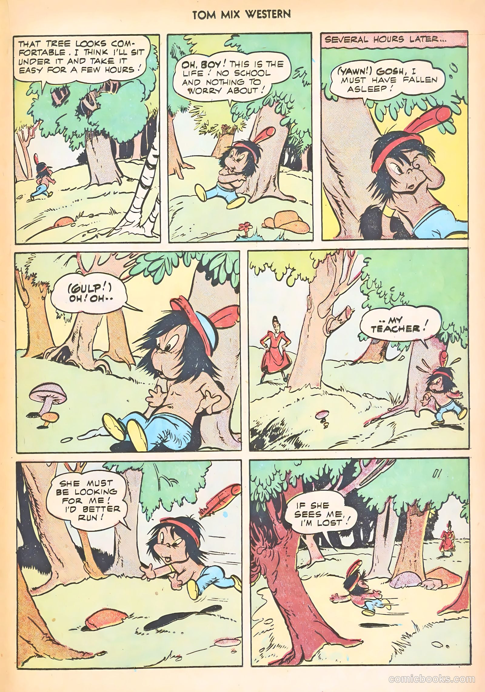 Tom Mix Western #3 — page 37 of 52
