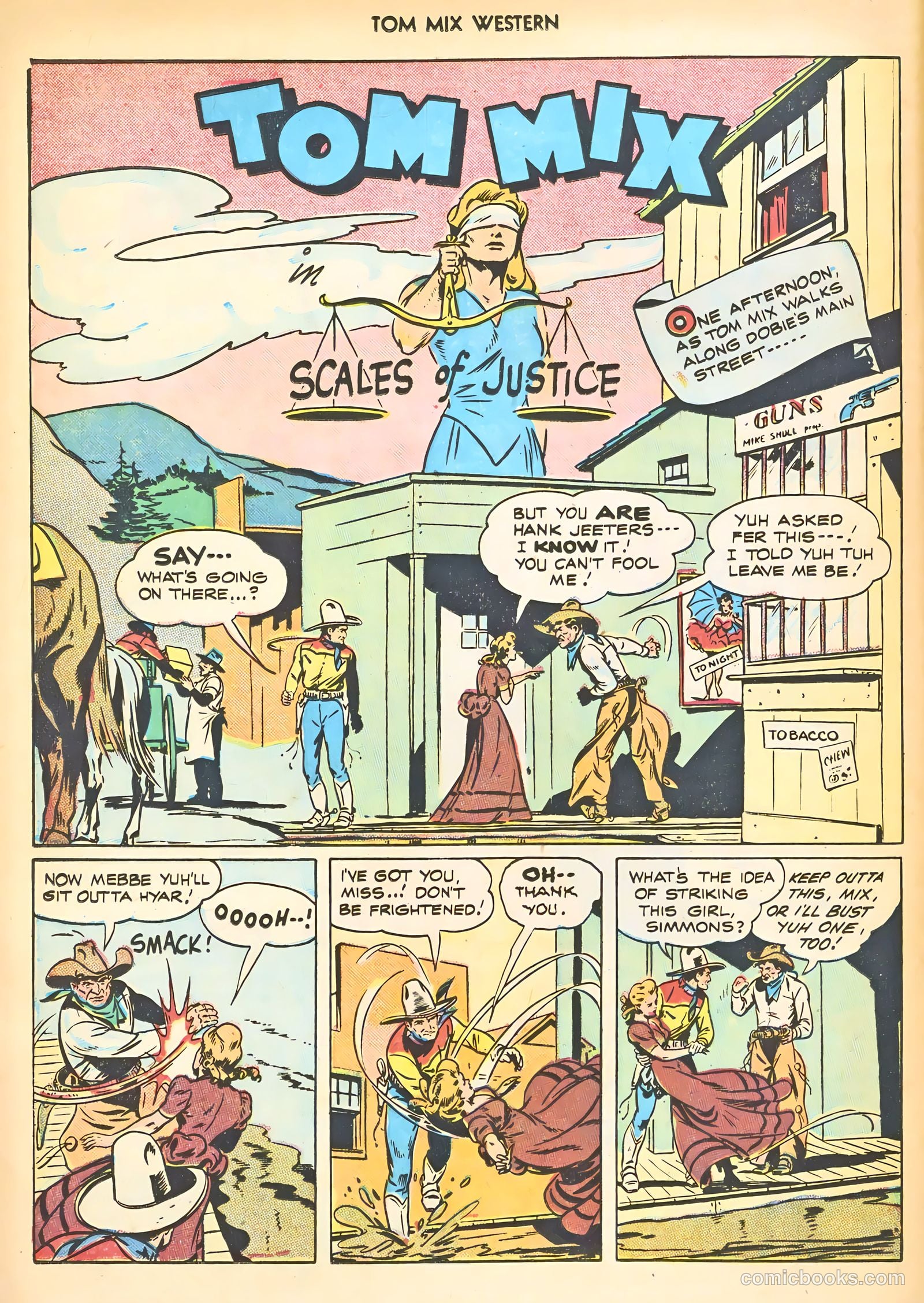 Tom Mix Western #3 — page 42 of 52