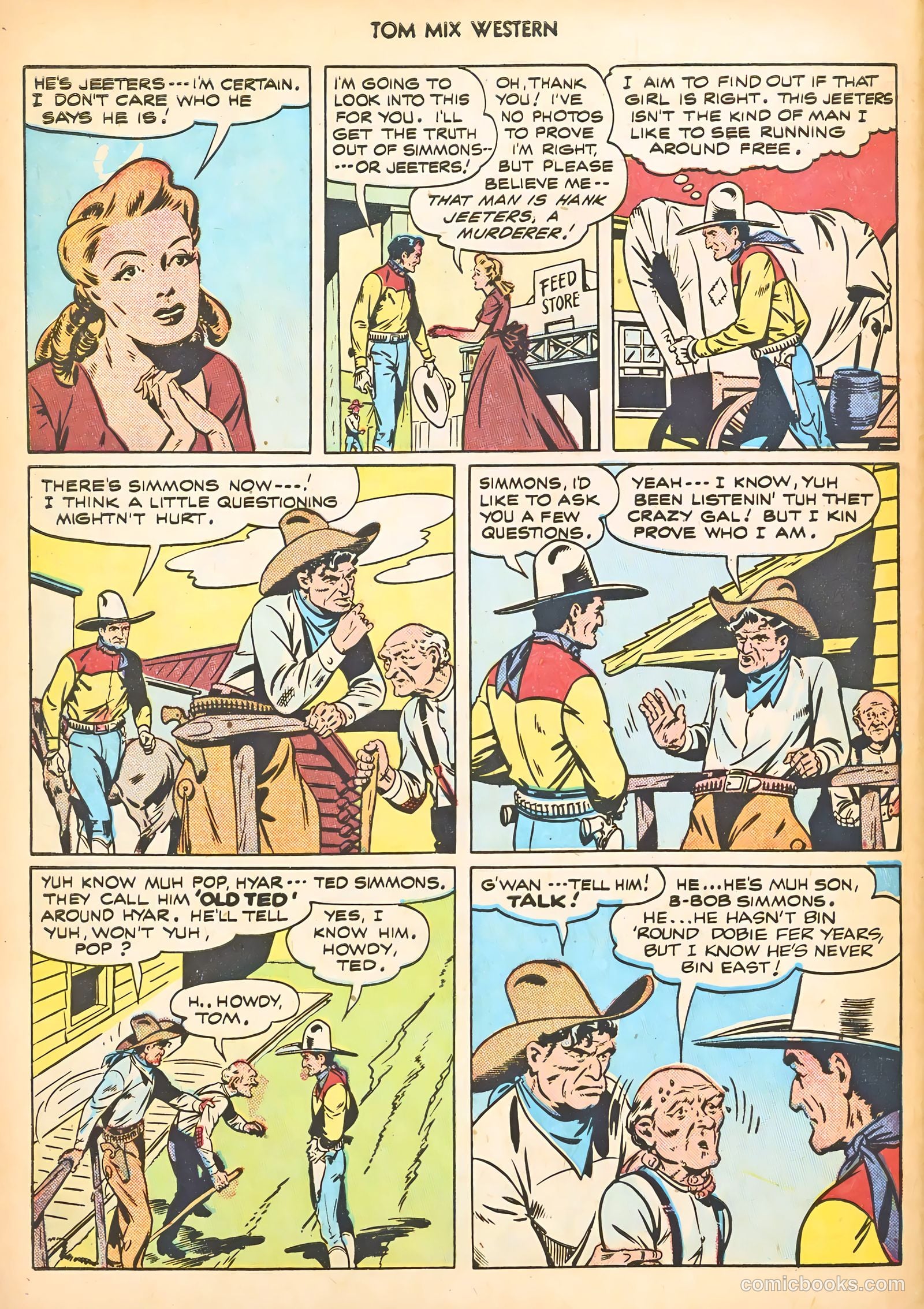 Tom Mix Western #3 — page 44 of 52