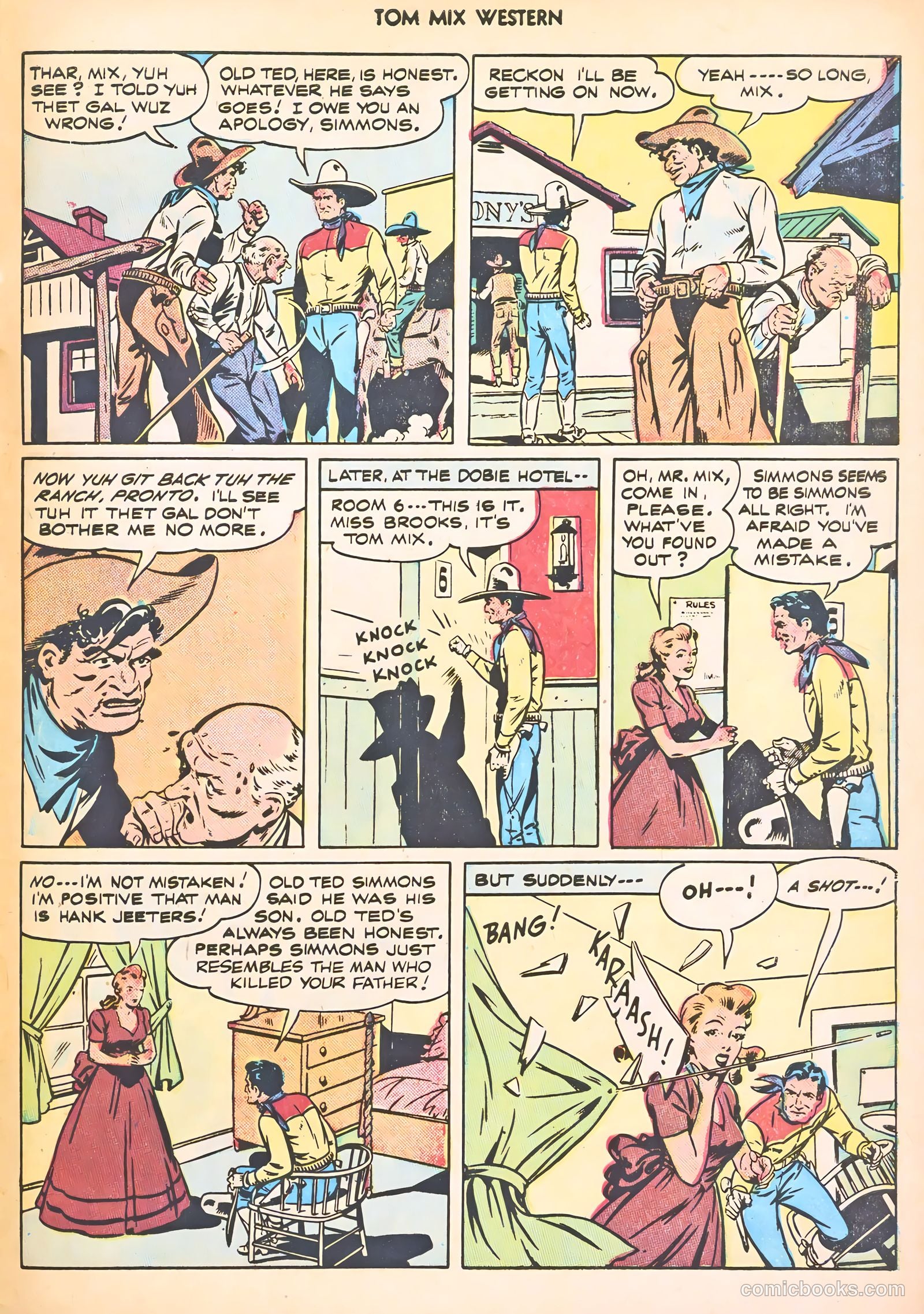 Tom Mix Western #3 — page 45 of 52