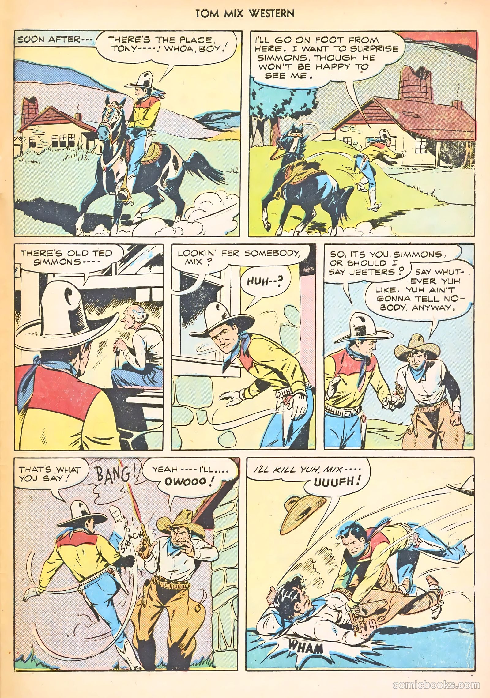 Tom Mix Western #3 — page 47 of 52