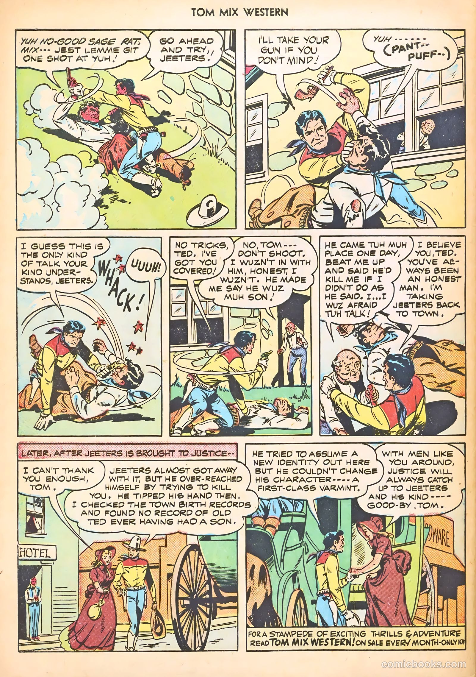 Tom Mix Western #3 — page 48 of 52