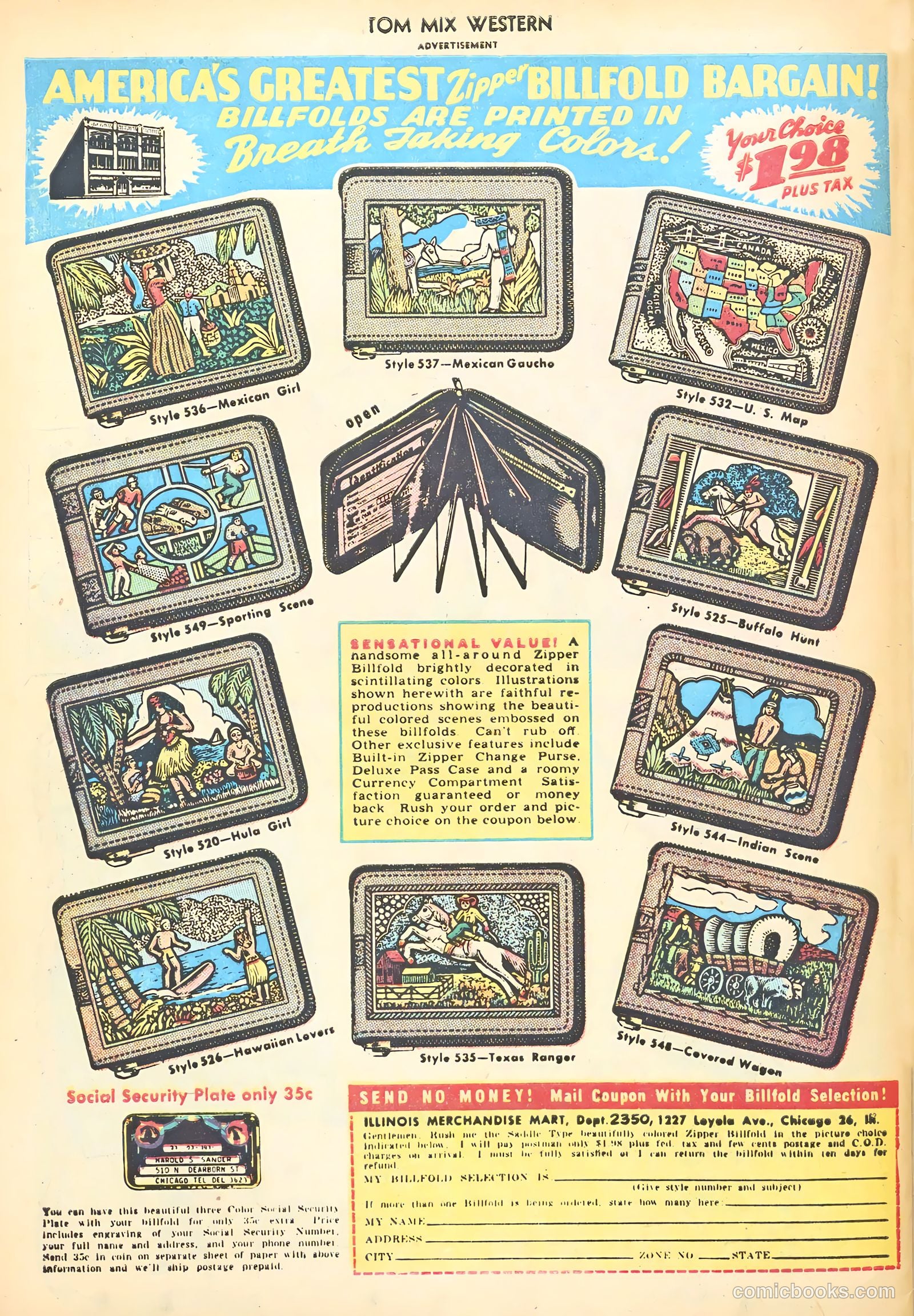 Tom Mix Western #3 — page 50 of 52