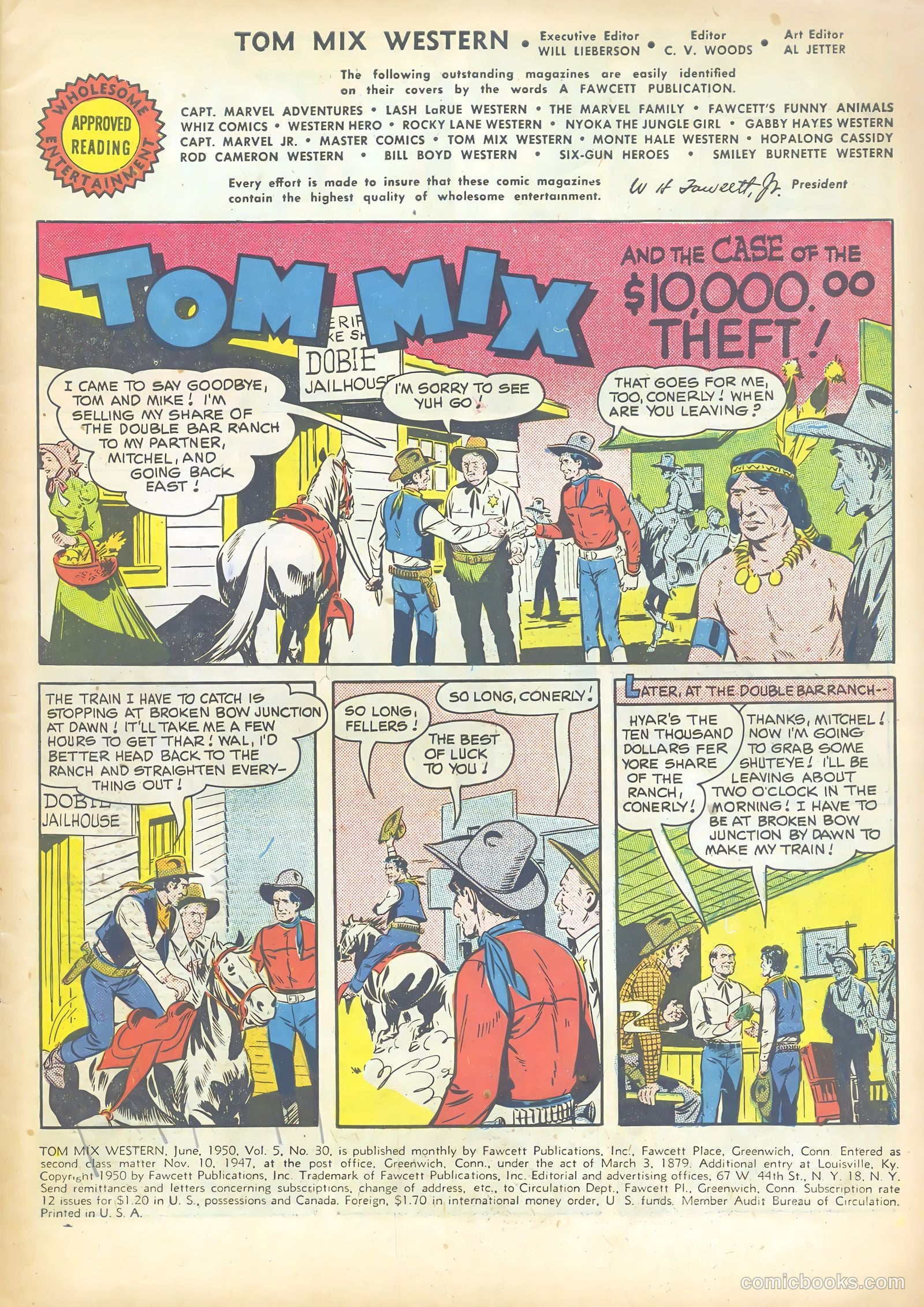 Tom Mix Western #30 — page 3 of 36