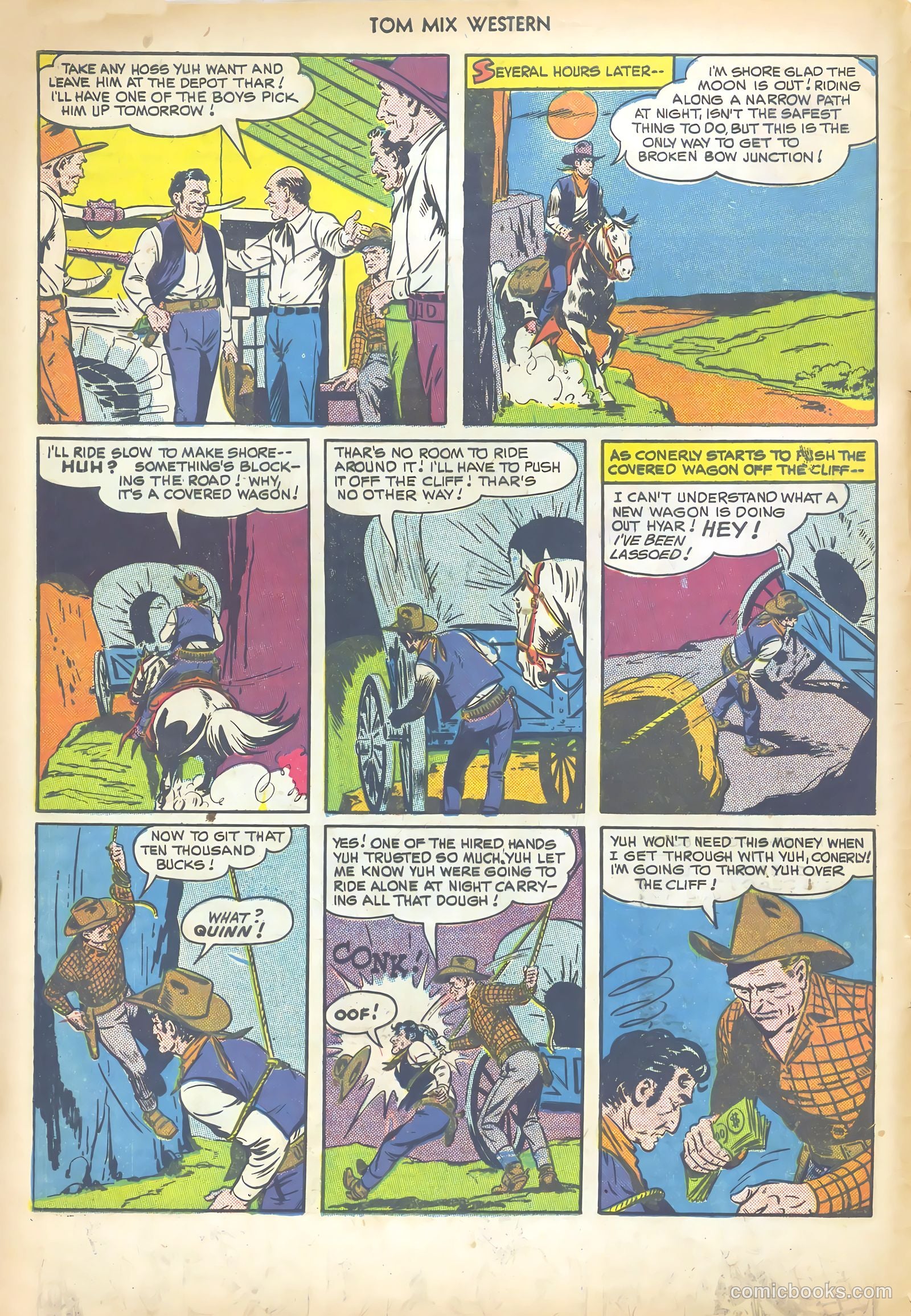 Tom Mix Western #30 — page 4 of 36