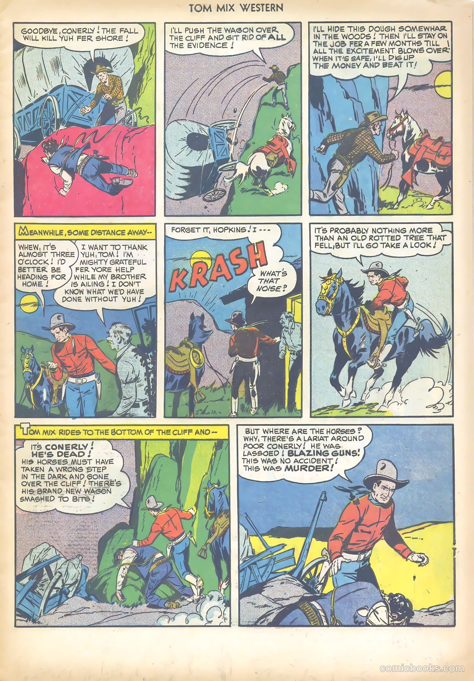 Tom Mix Western #30 — page 5 of 36