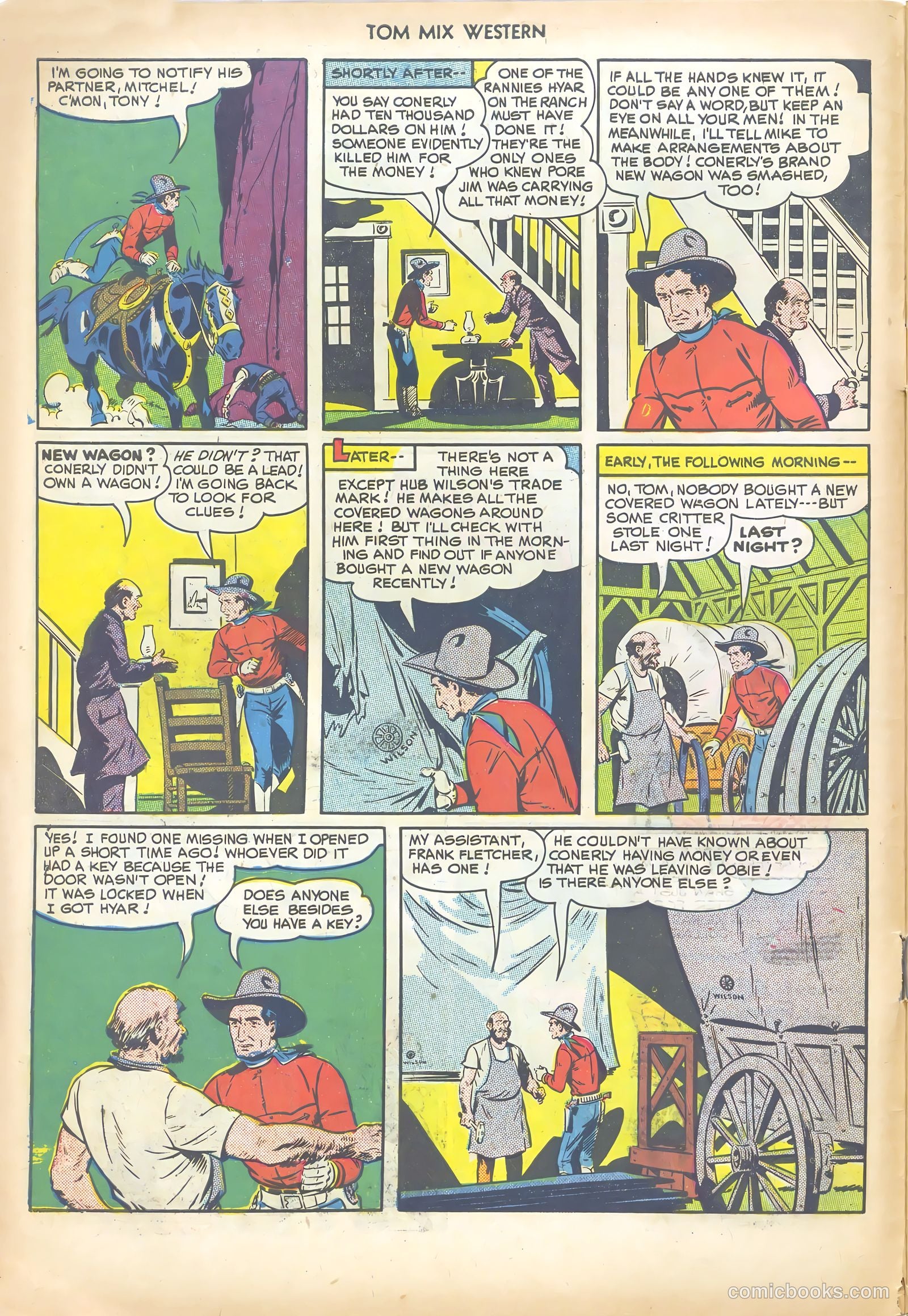 Tom Mix Western #30 — page 6 of 36