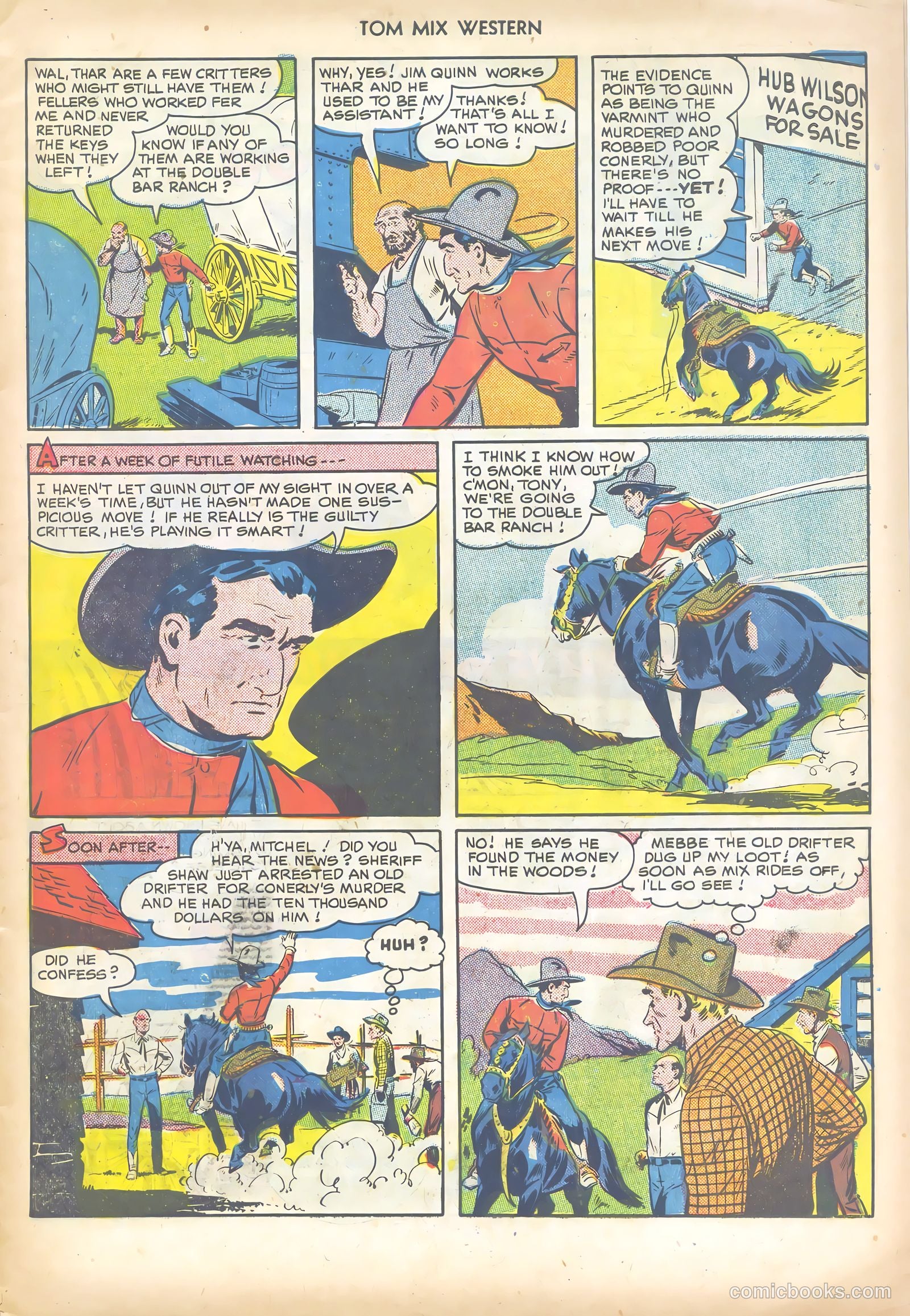 Tom Mix Western #30 — page 7 of 36