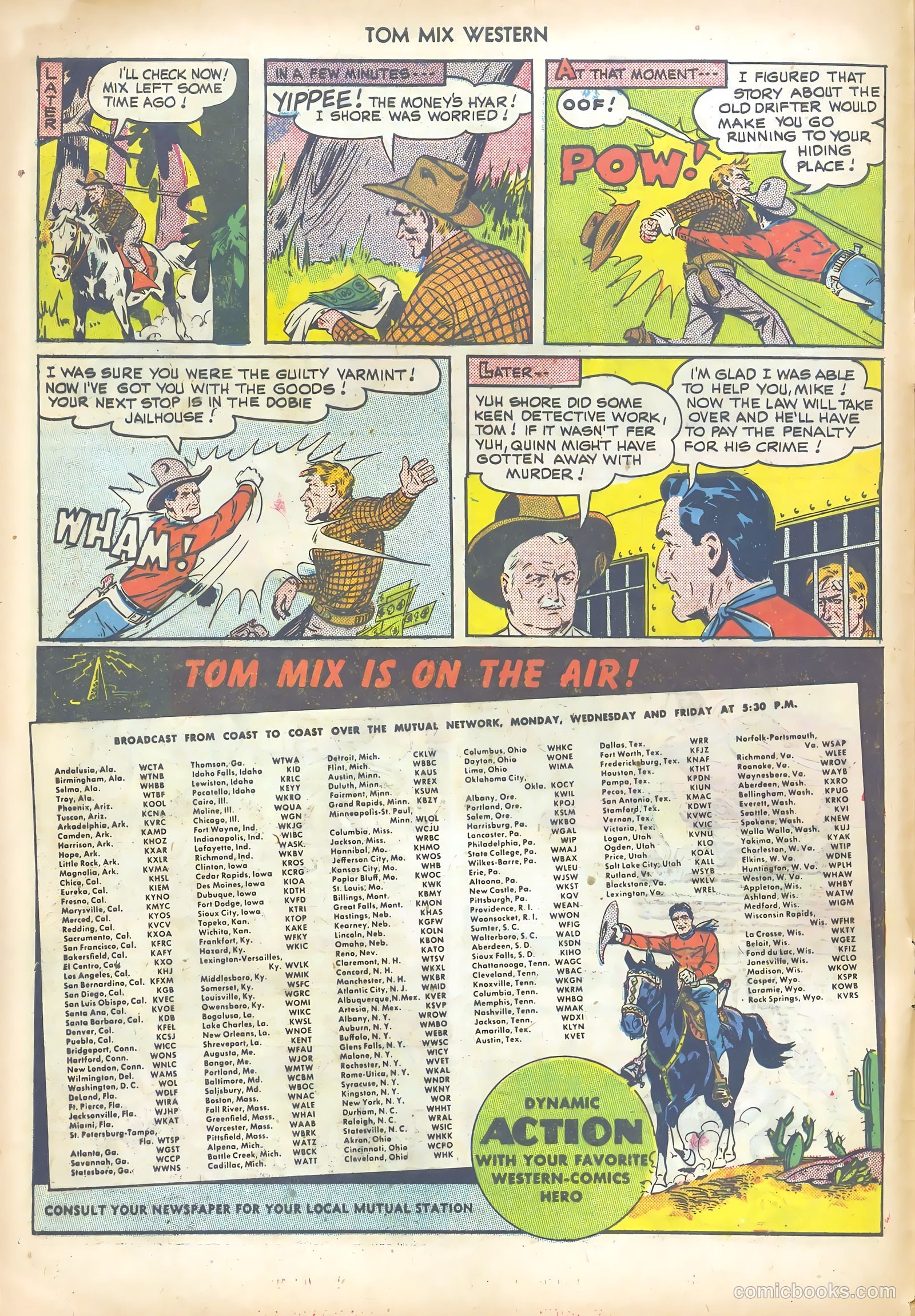 Tom Mix Western #30 — page 8 of 36