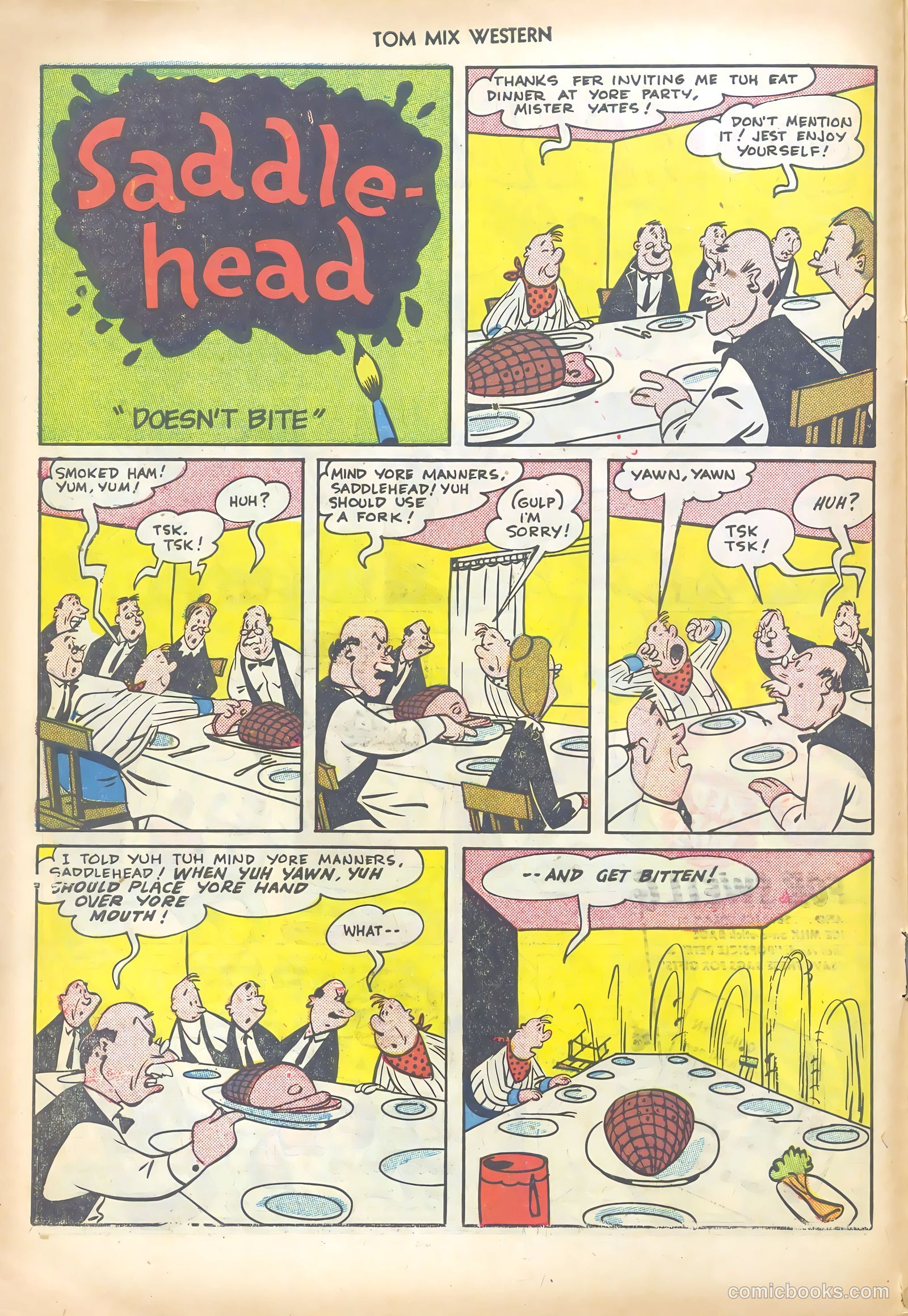 Tom Mix Western #30 — page 10 of 36