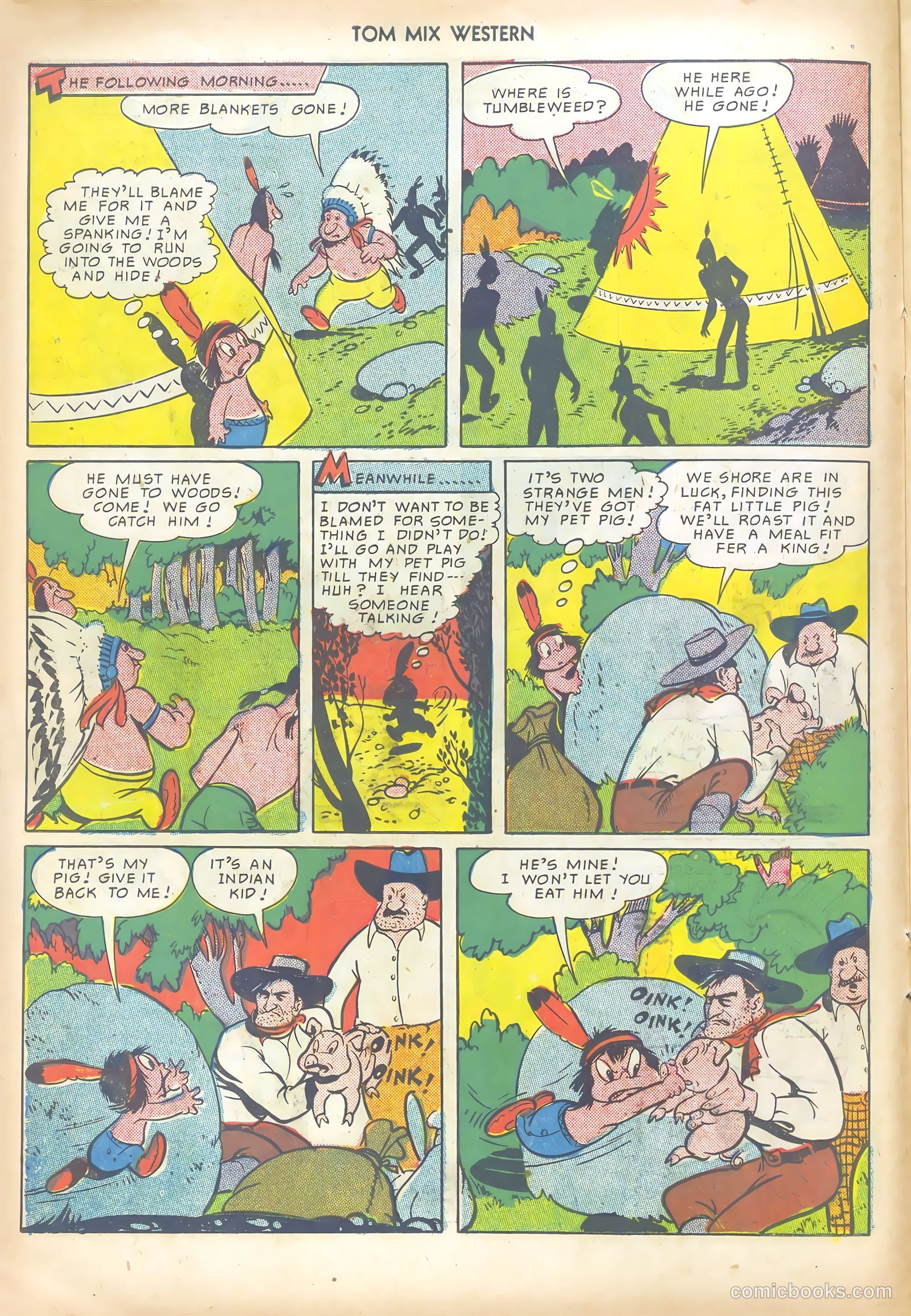Tom Mix Western #30 — page 14 of 36