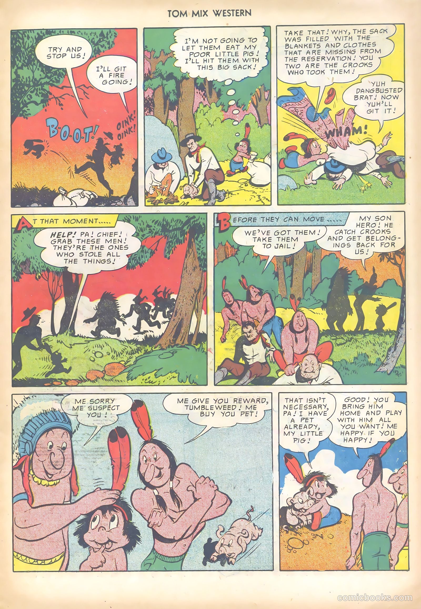 Tom Mix Western #30 — page 15 of 36