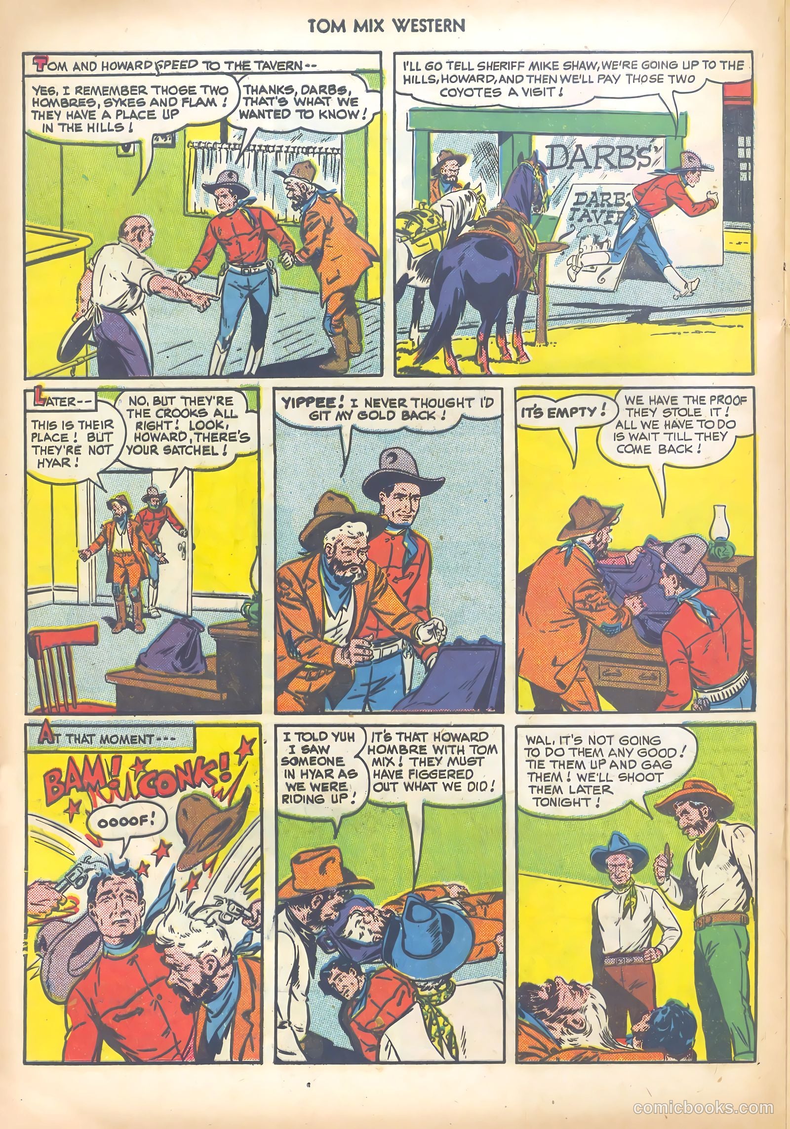 Tom Mix Western #30 — page 20 of 36