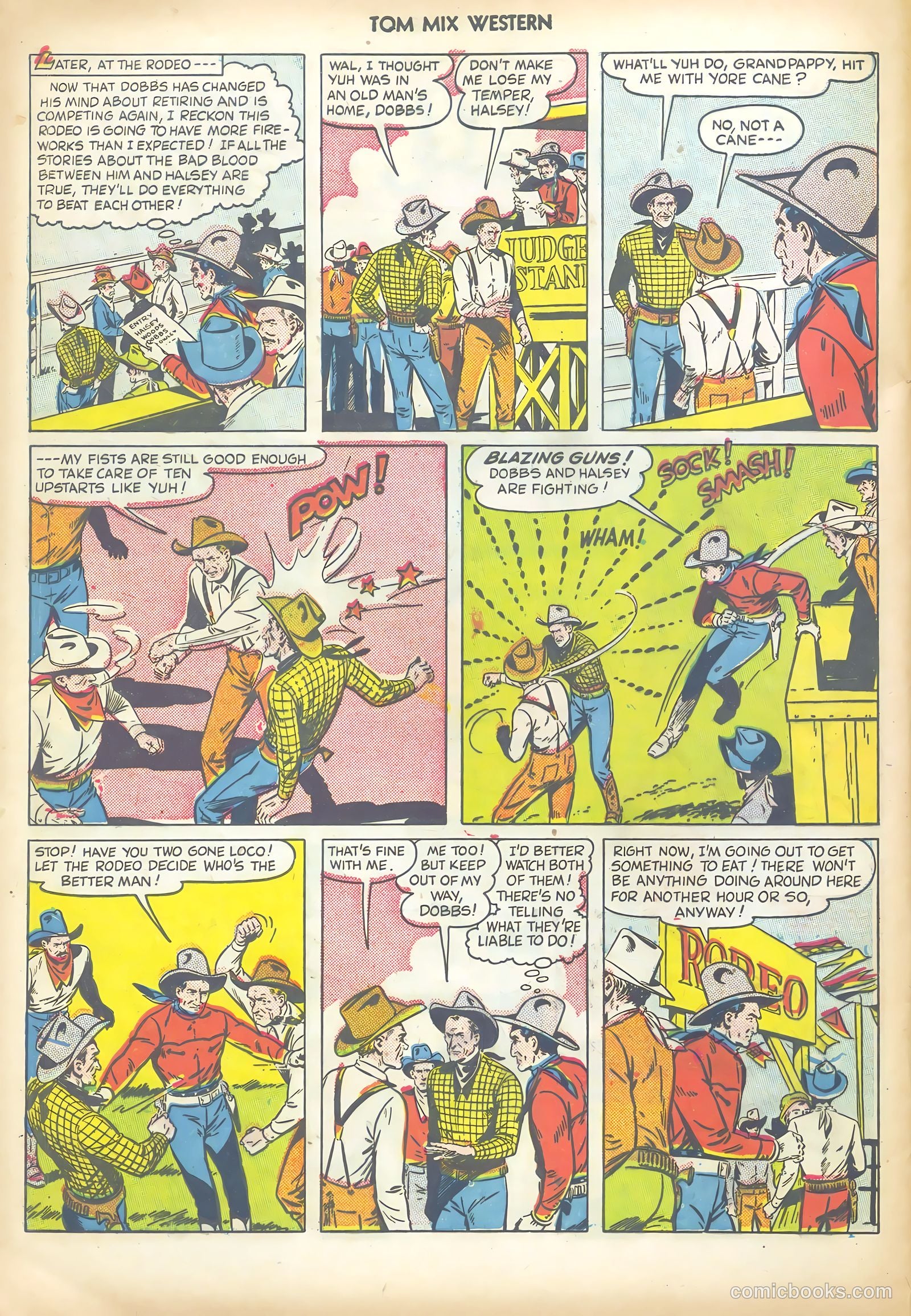 Tom Mix Western #30 — page 28 of 36