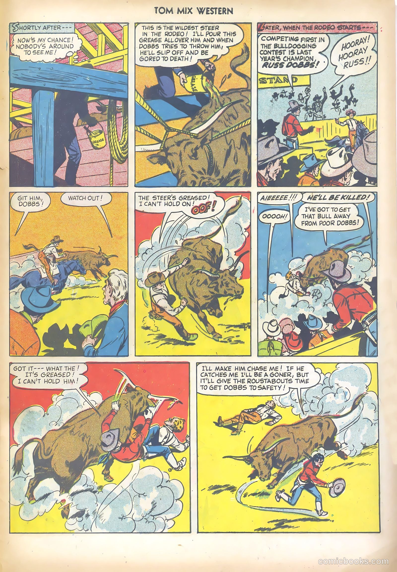 Tom Mix Western #30 — page 29 of 36