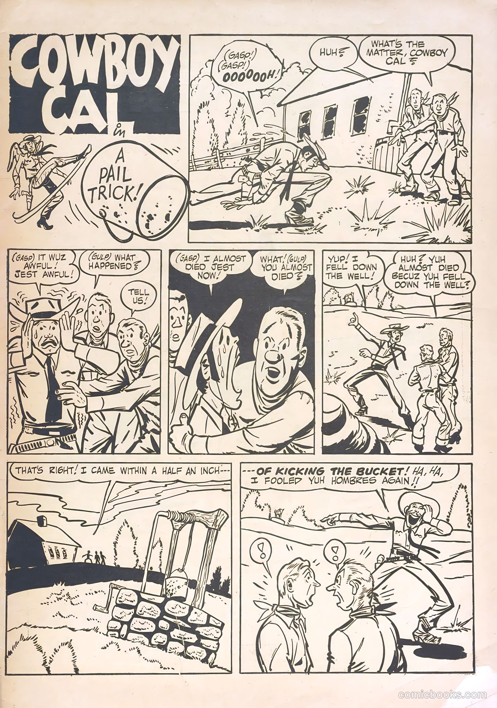 Tom Mix Western #30 — page 35 of 36