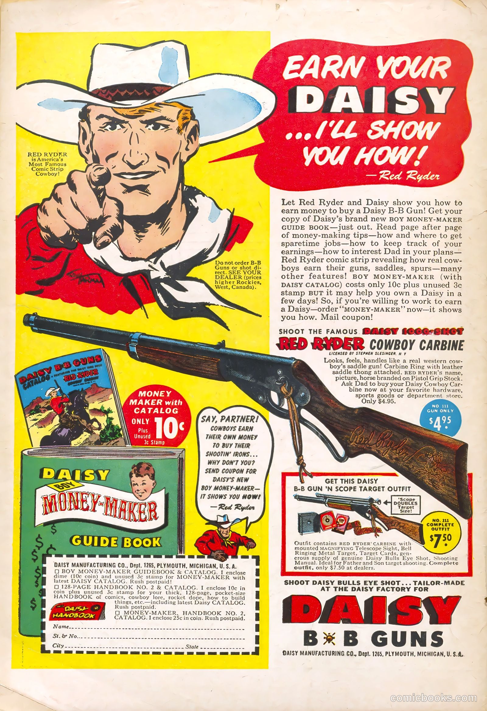 Tom Mix Western #30 — page 36 of 36