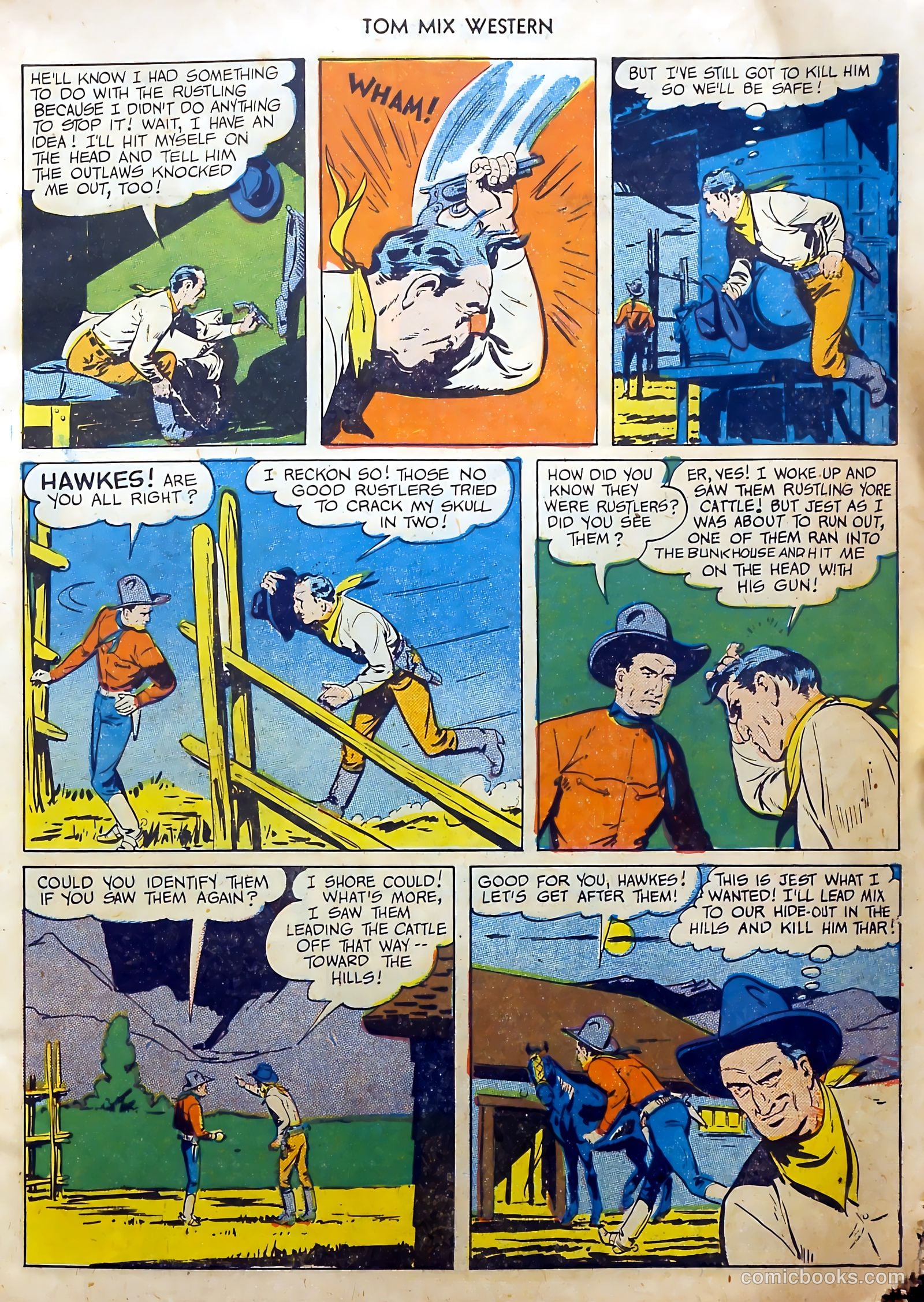 Tom Mix Western #31 — page 8 of 53