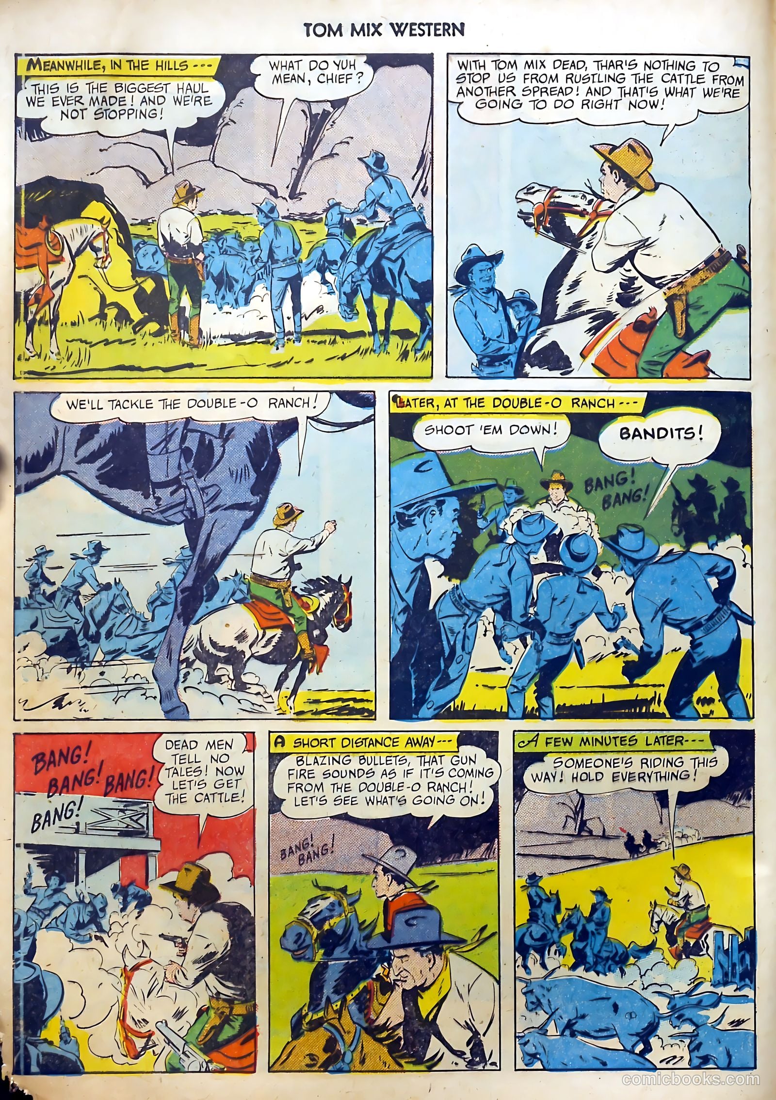 Tom Mix Western #31 — page 9 of 53