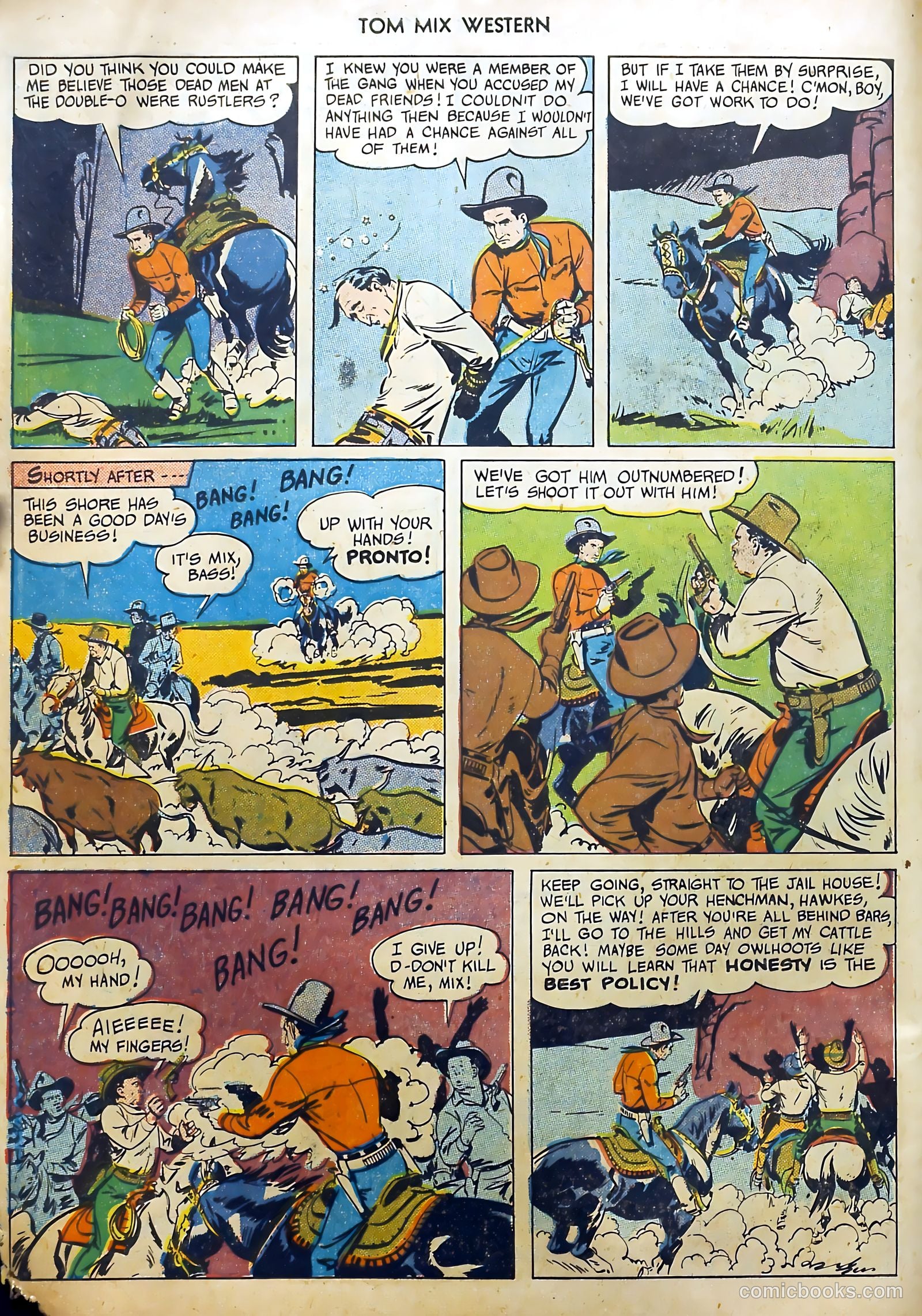 Tom Mix Western #31 — page 11 of 53