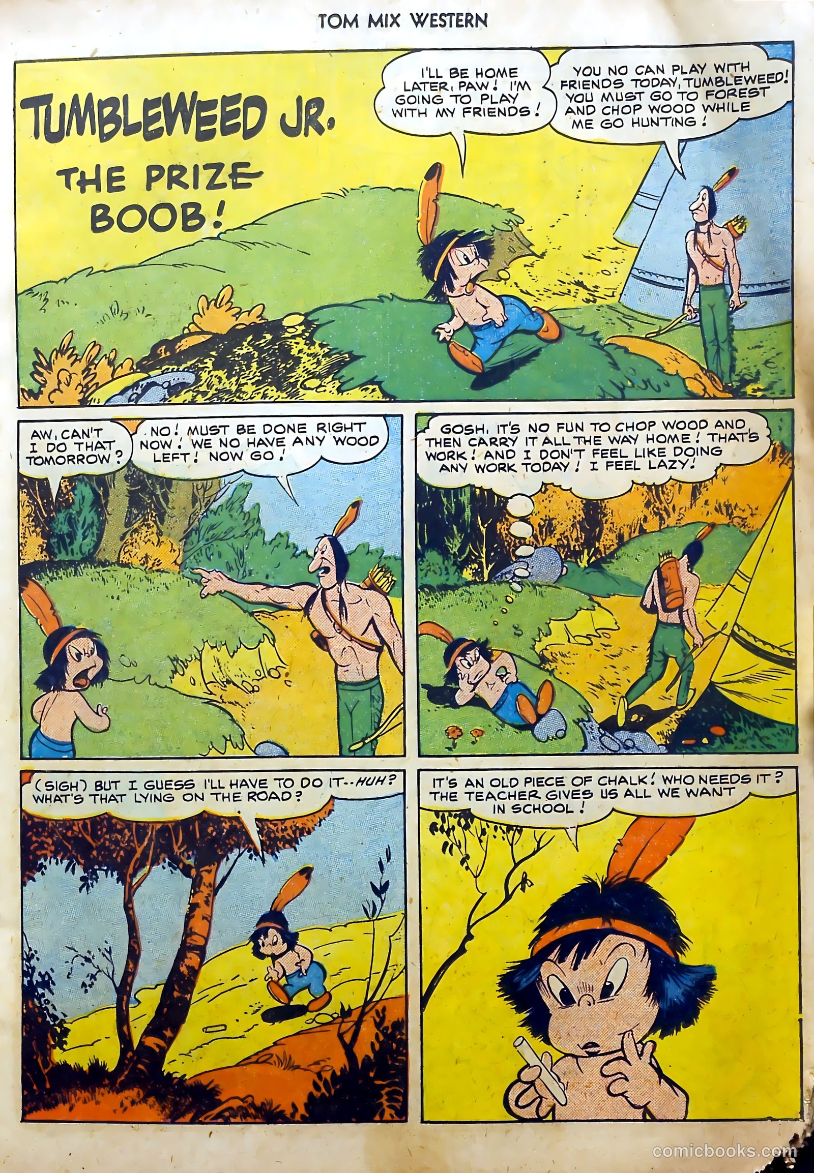 Tom Mix Western #31 — page 12 of 53