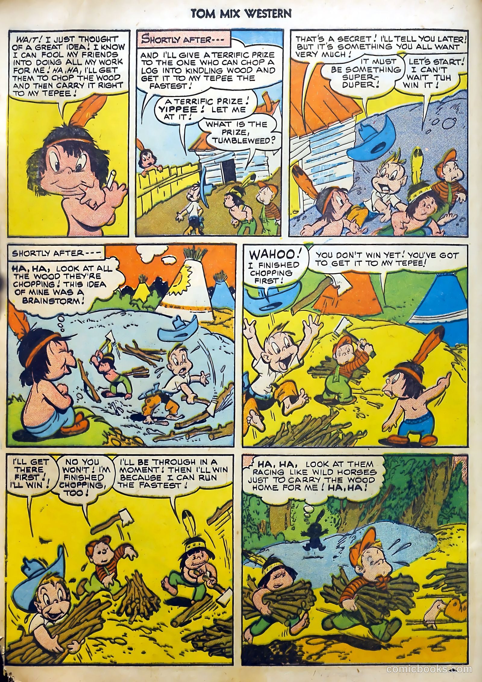 Tom Mix Western #31 — page 13 of 53