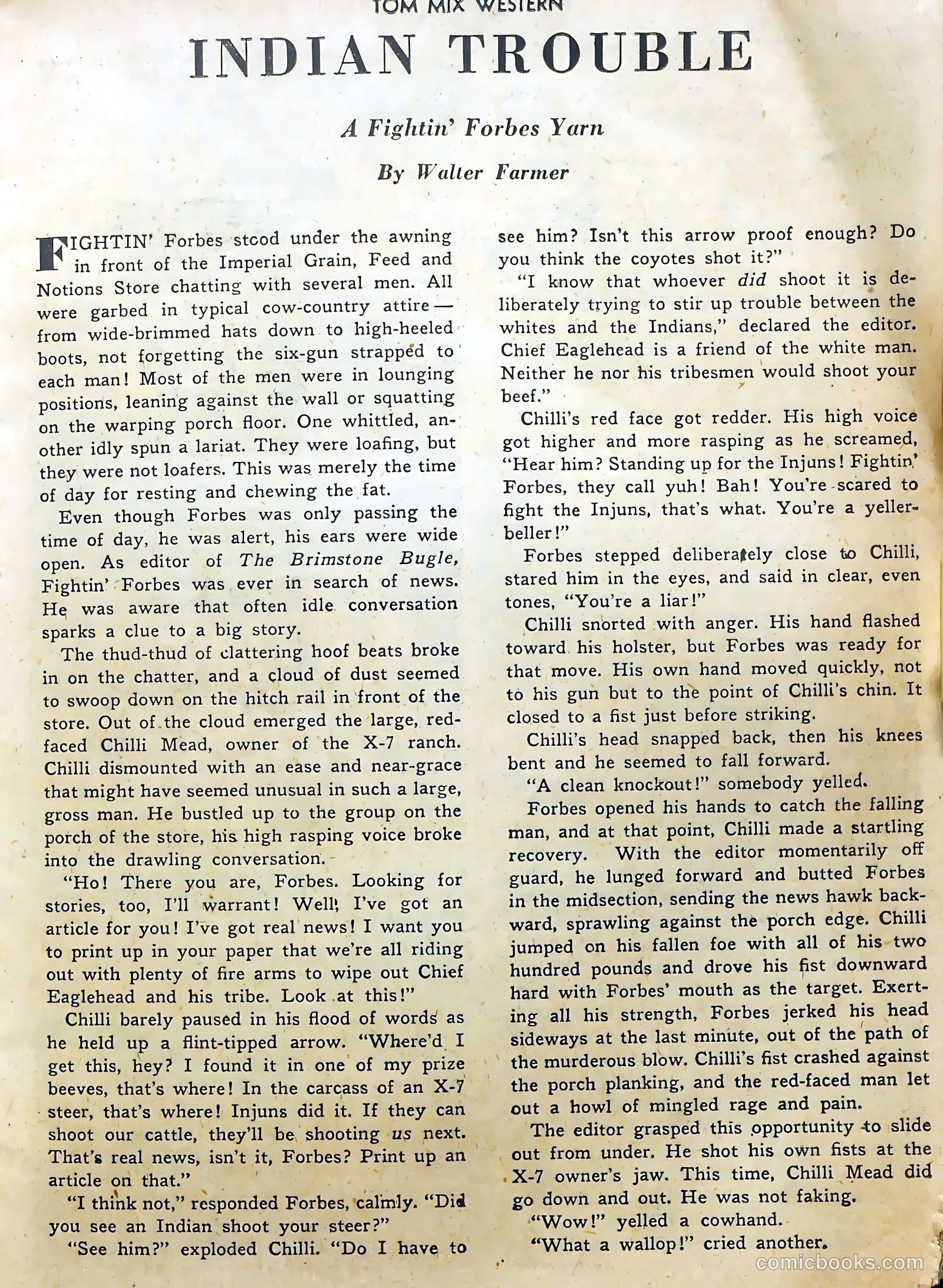 Tom Mix Western #31 — page 16 of 53