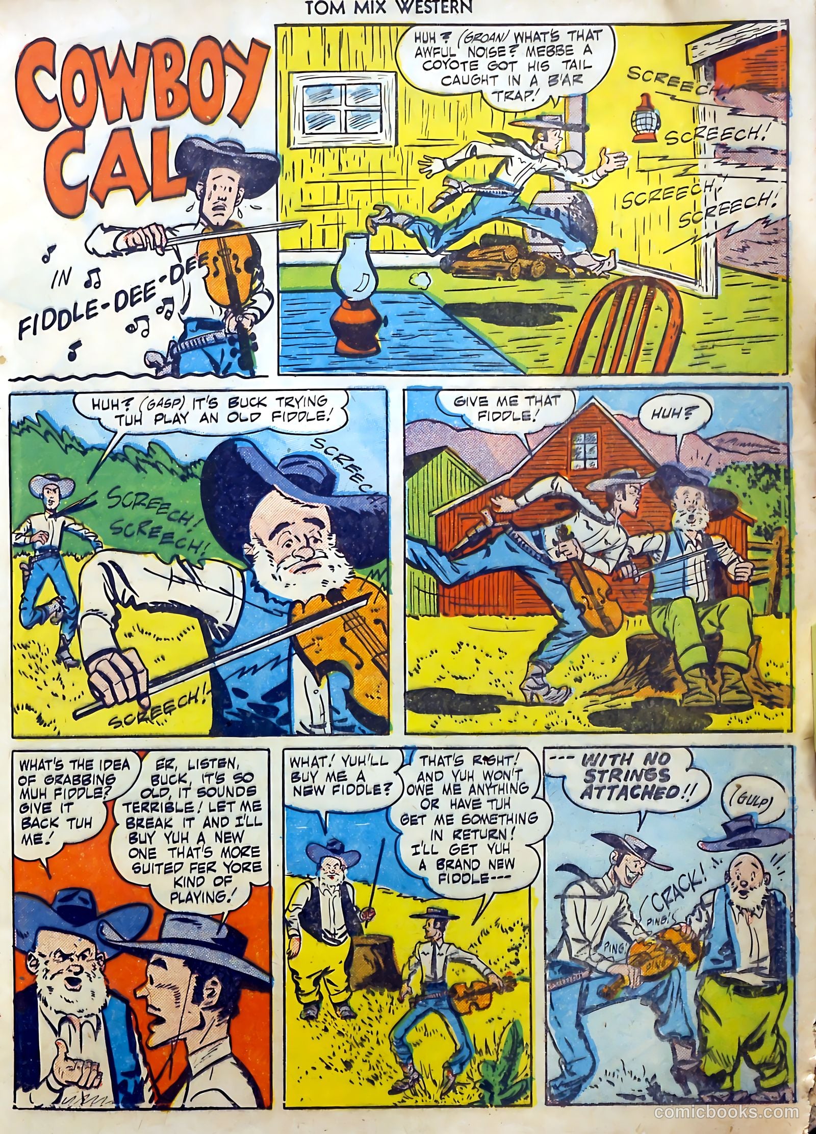 Tom Mix Western #31 — page 18 of 53