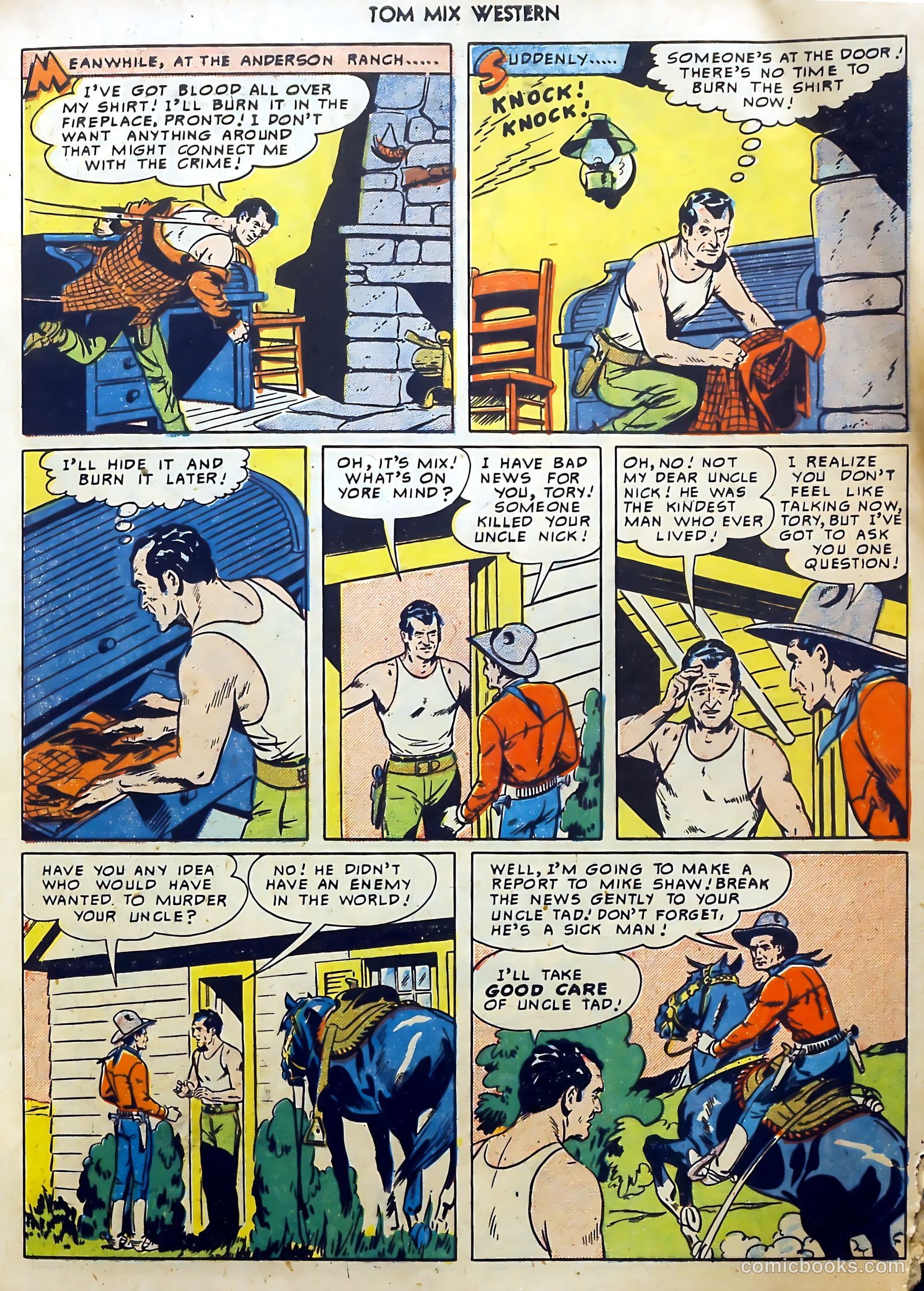Tom Mix Western #31 — page 22 of 53