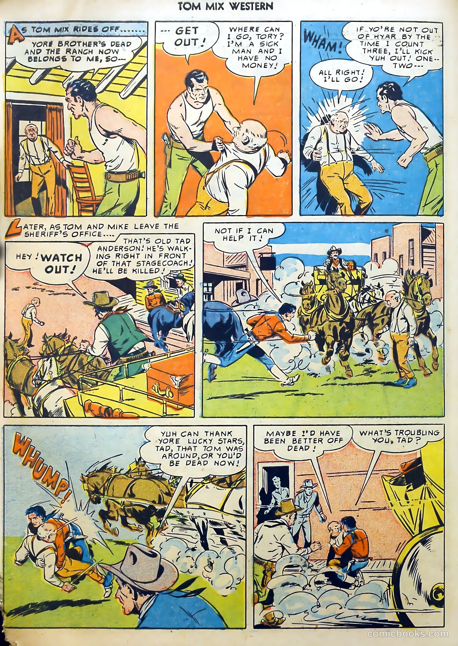 Tom Mix Western #31 — page 23 of 53