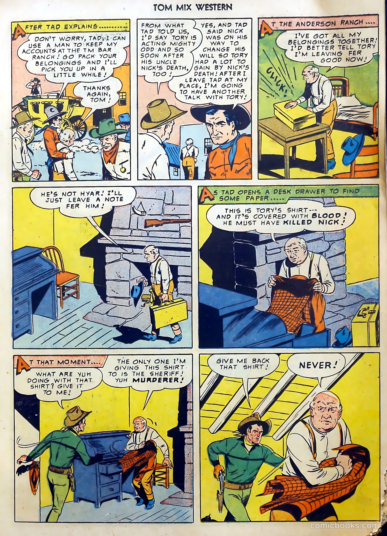 Tom Mix Western #31 — page 24 of 53