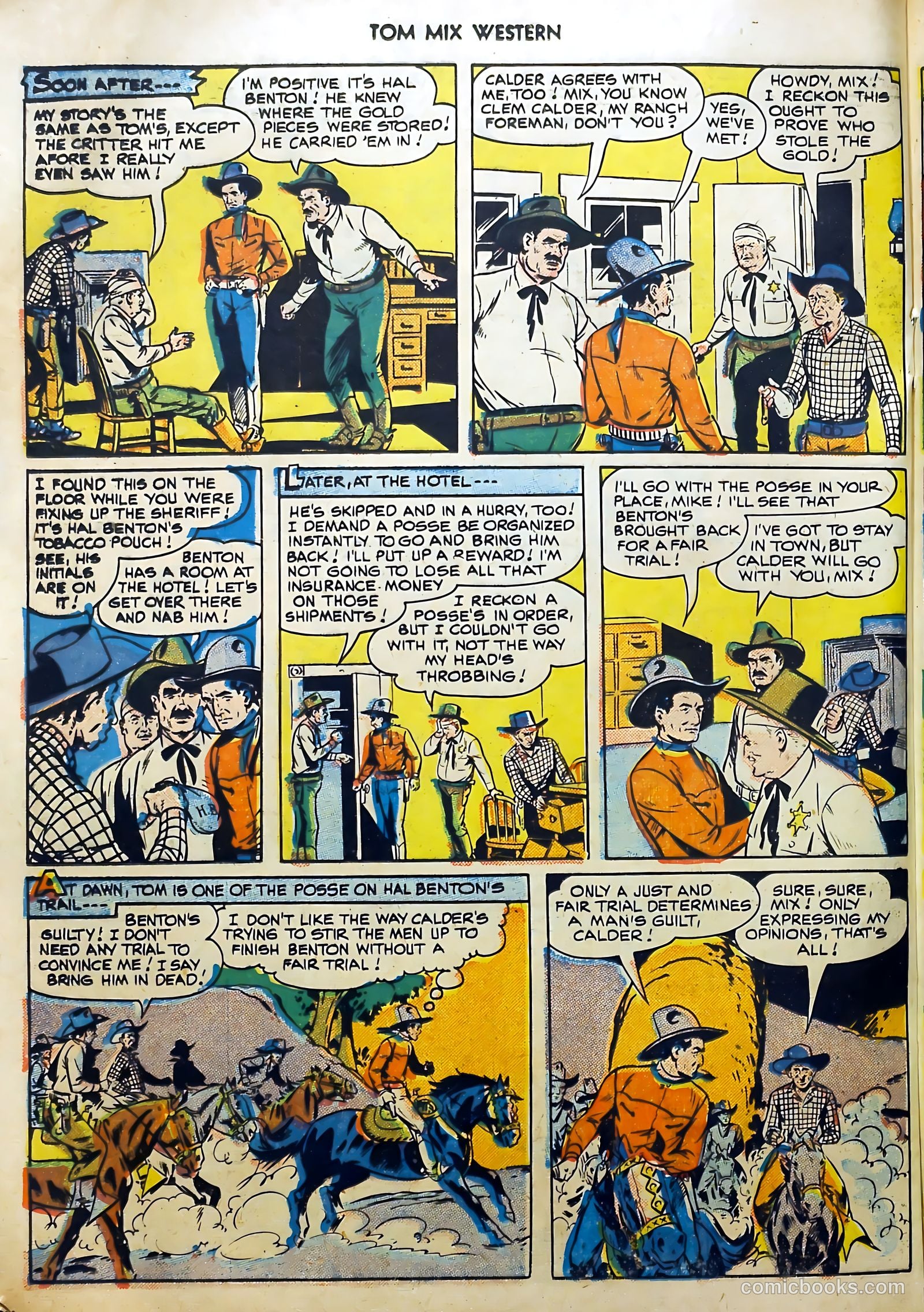 Tom Mix Western #31 — page 29 of 53