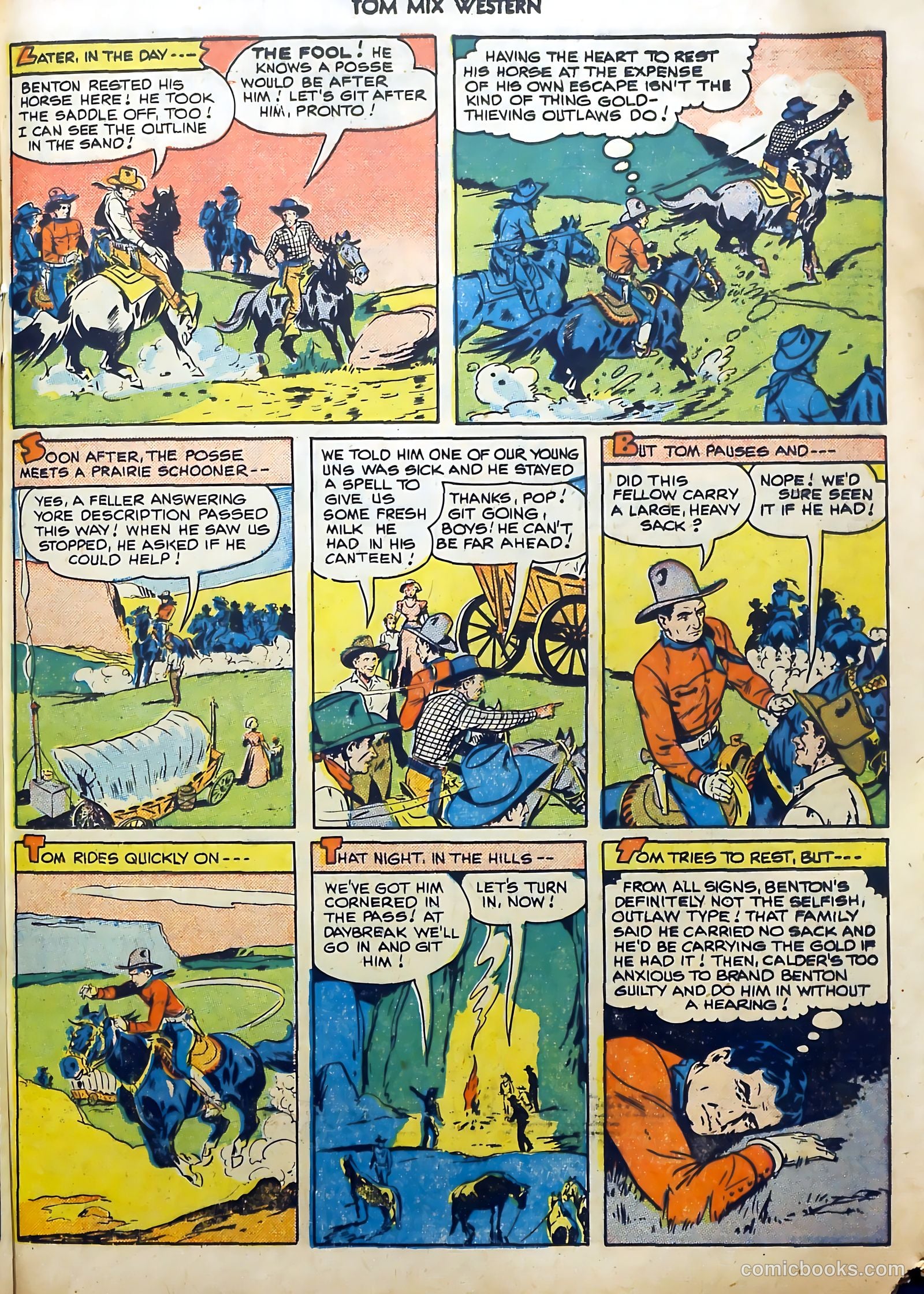 Tom Mix Western #31 — page 30 of 53