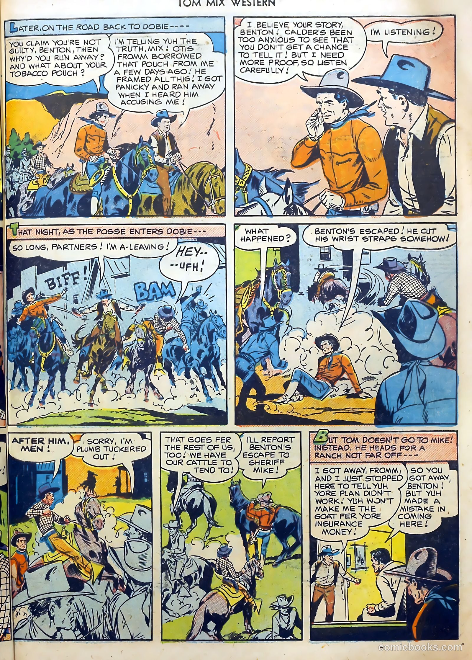 Tom Mix Western #31 — page 32 of 53