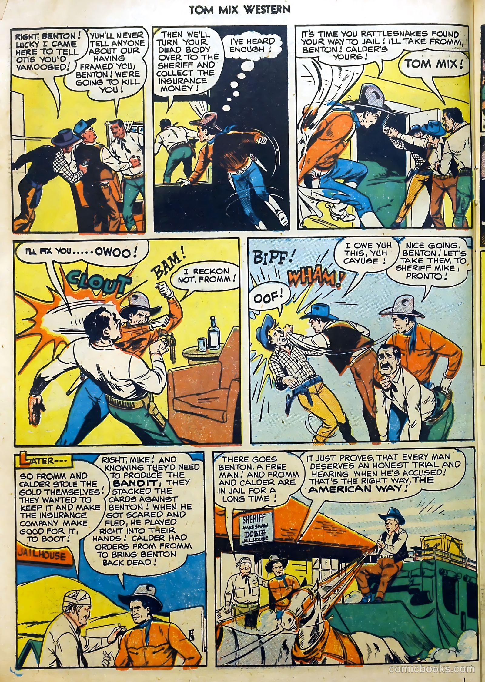 Tom Mix Western #31 — page 33 of 53