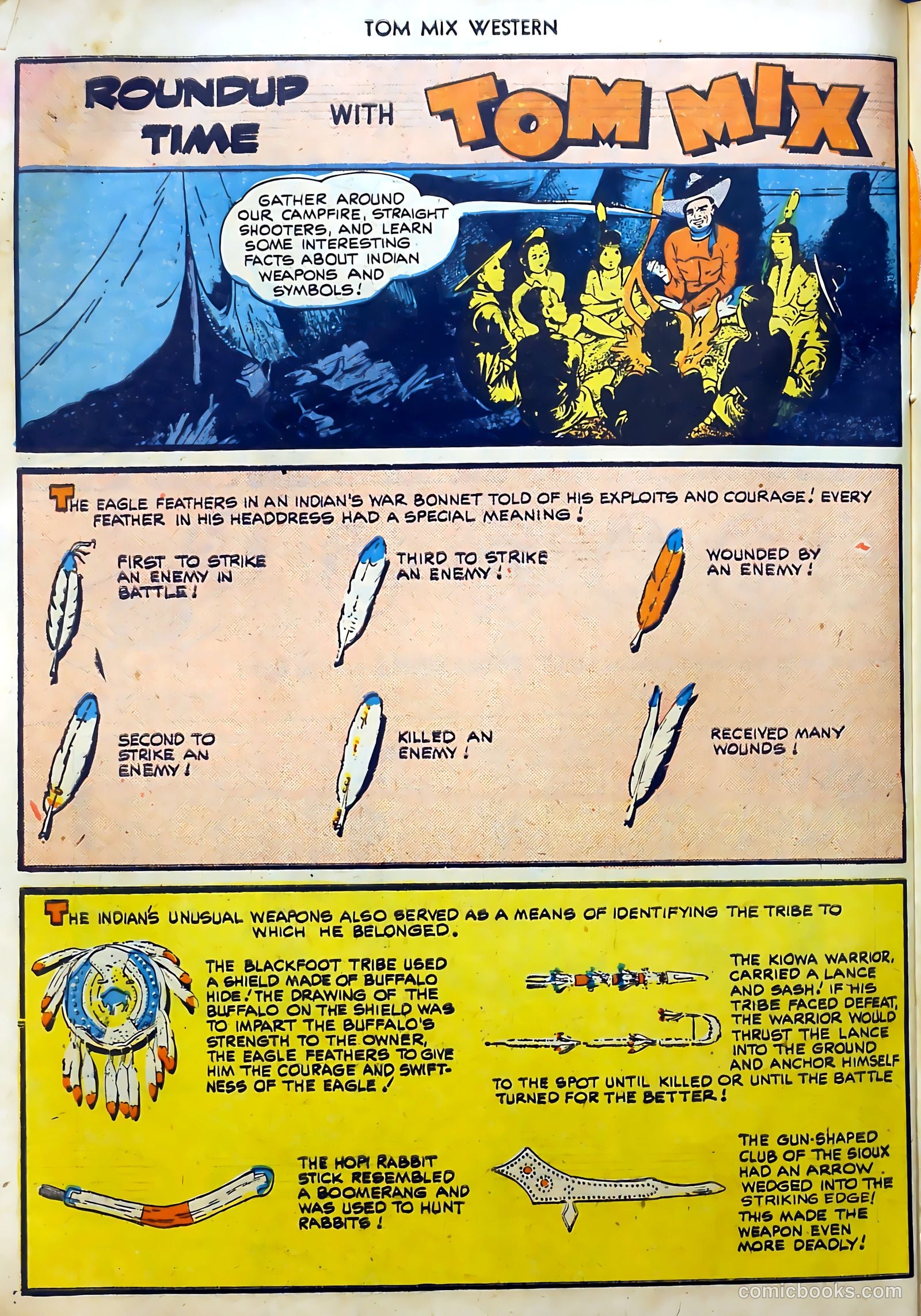 Tom Mix Western #31 — page 35 of 53
