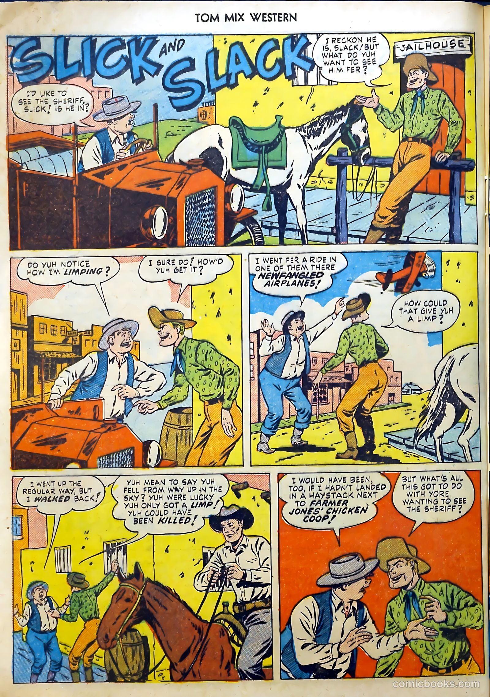 Tom Mix Western #31 — page 37 of 53