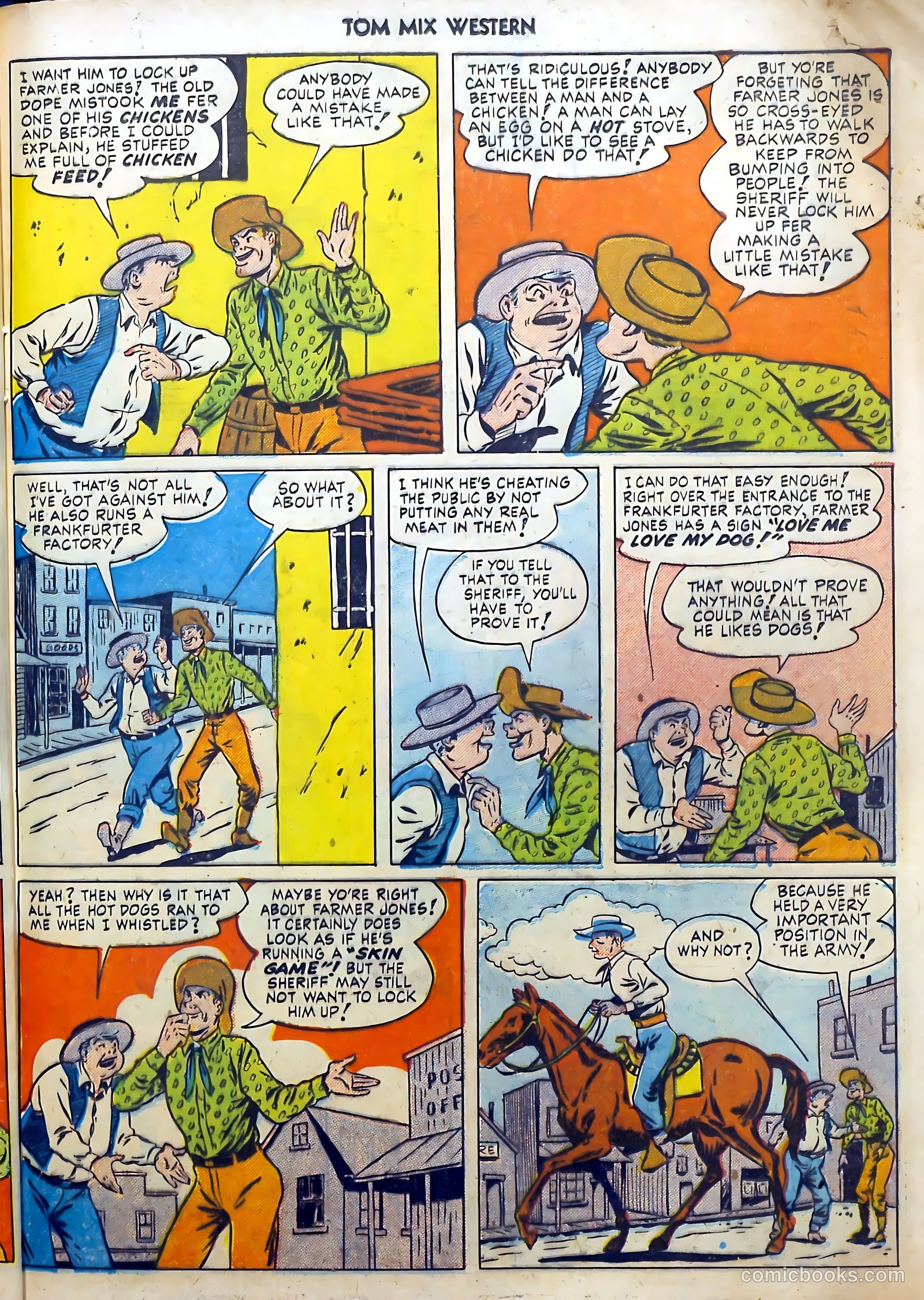 Tom Mix Western #31 — page 38 of 53
