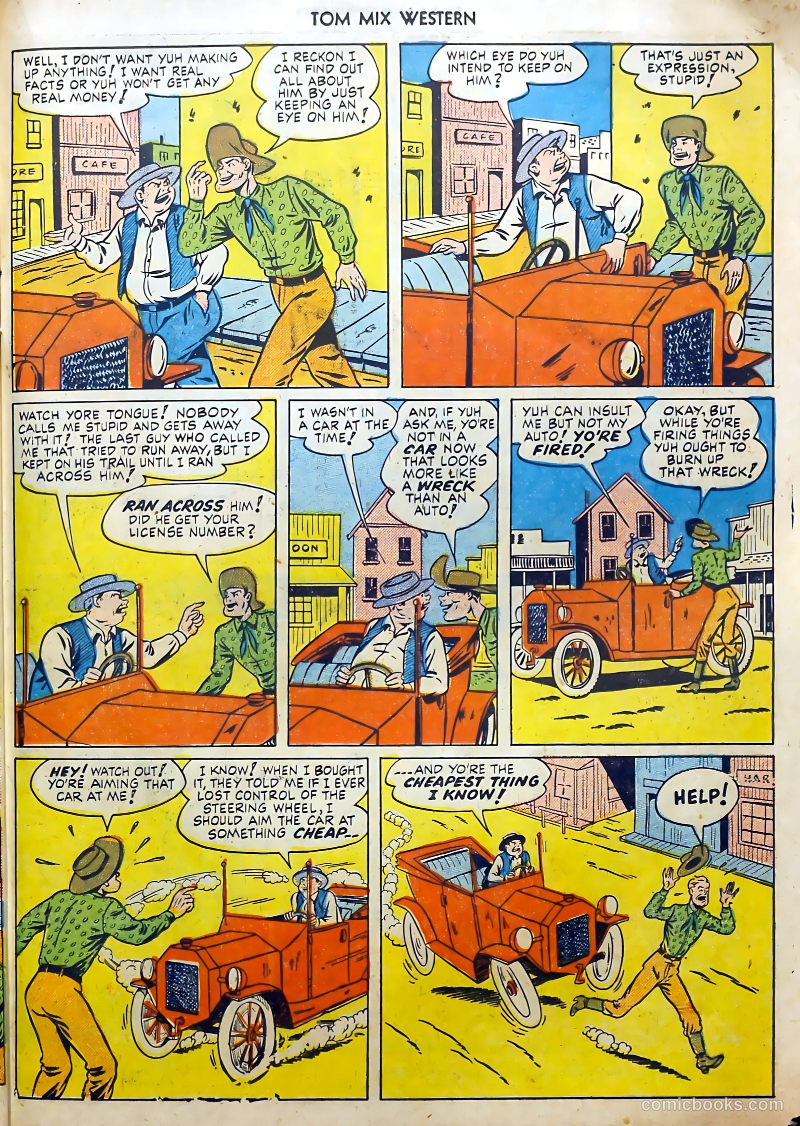 Tom Mix Western #31 — page 40 of 53