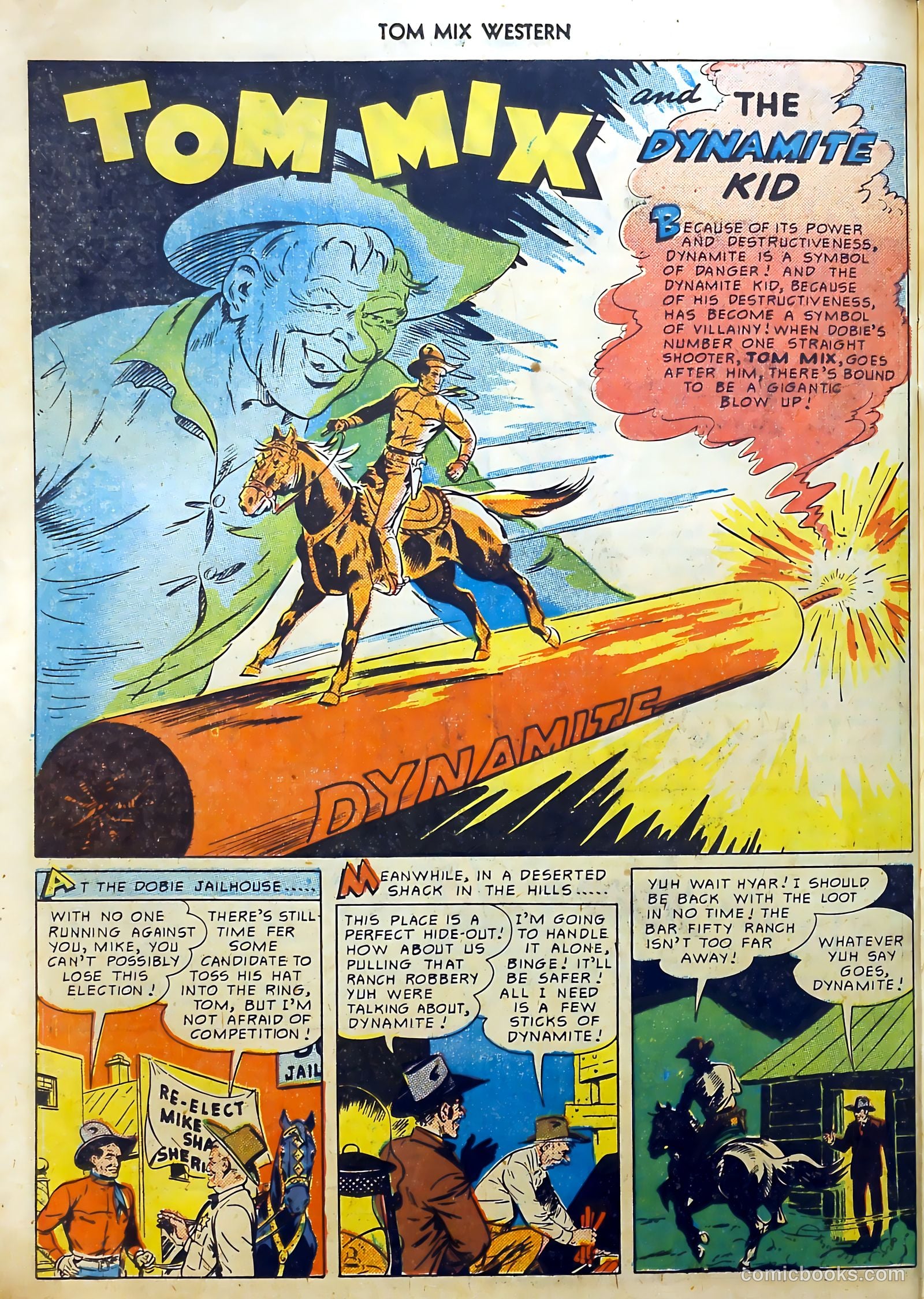 Tom Mix Western #31 — page 43 of 53
