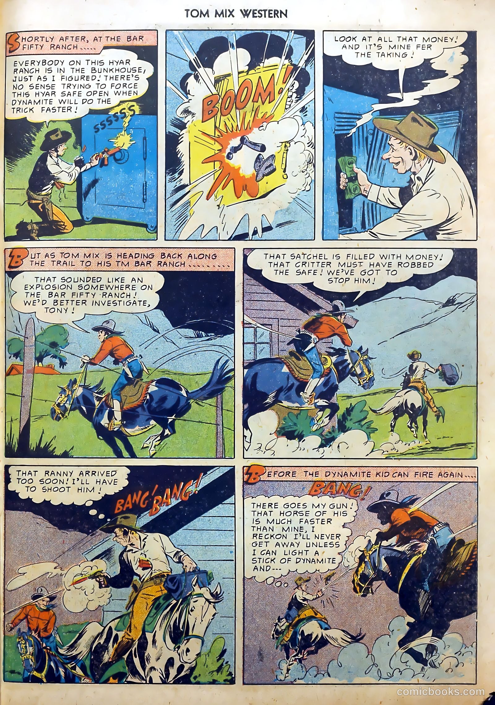 Tom Mix Western #31 — page 44 of 53
