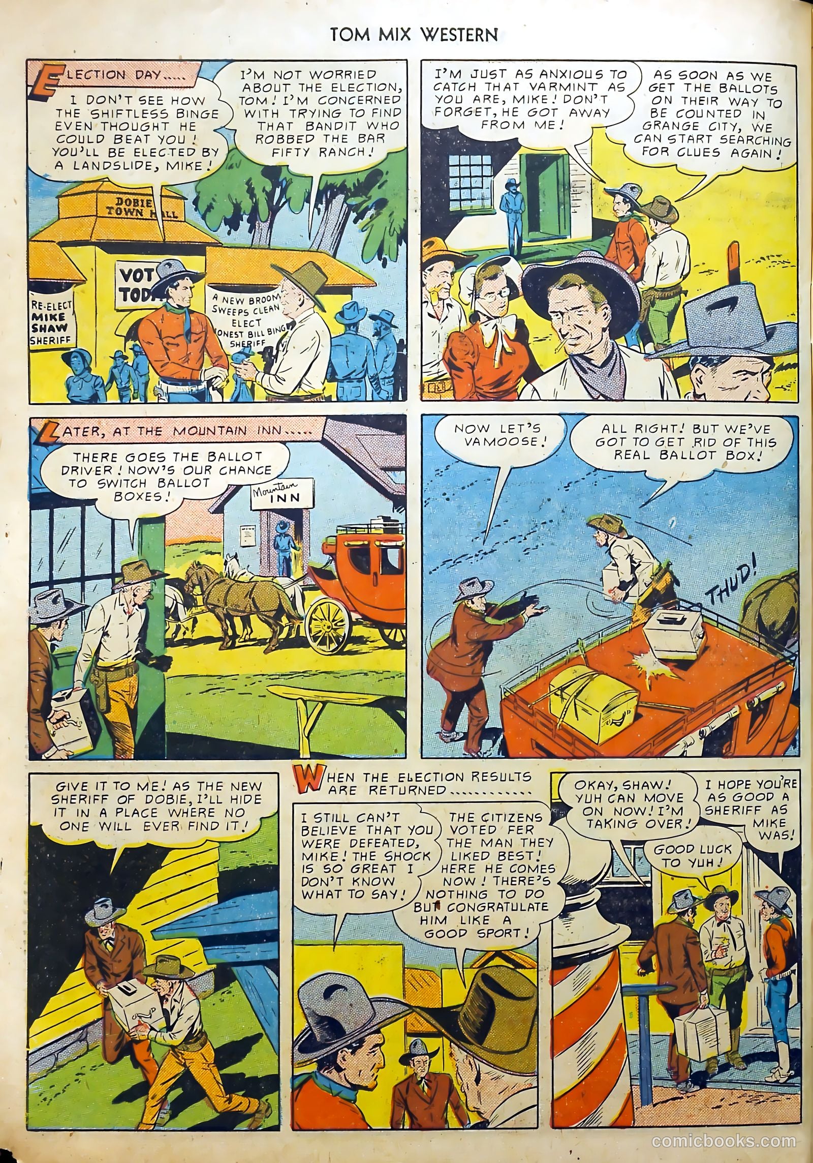 Tom Mix Western #31 — page 47 of 53