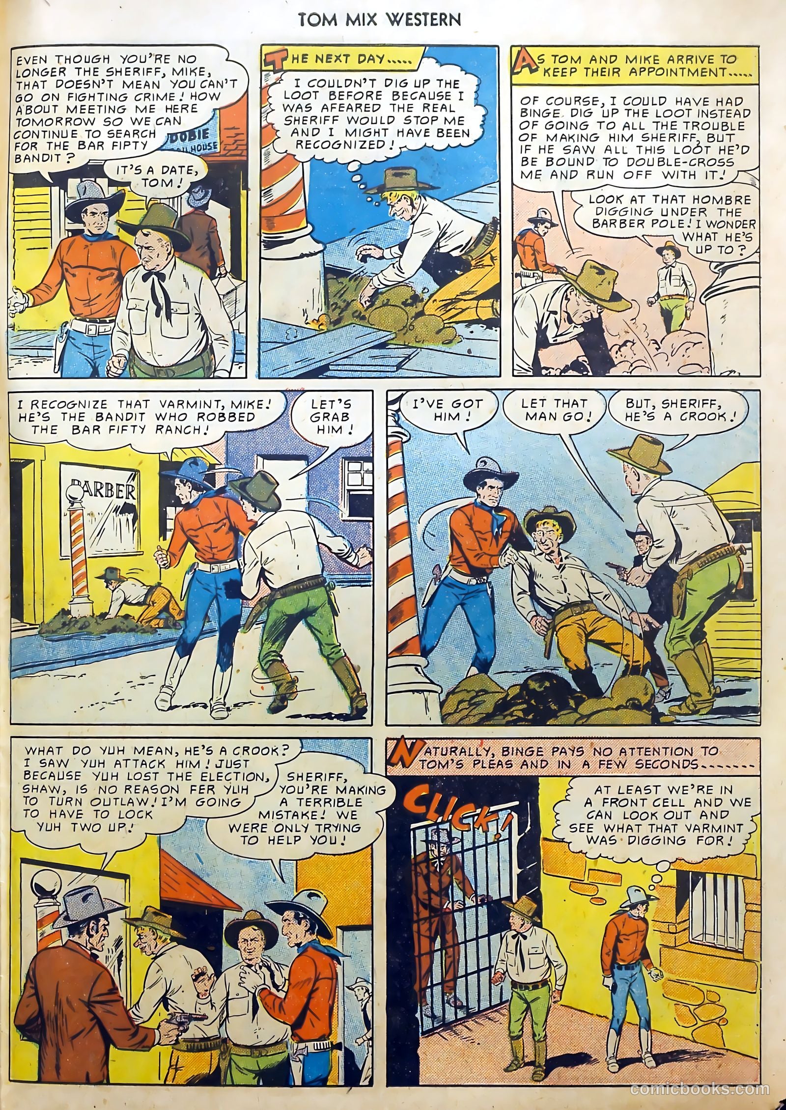 Tom Mix Western #31 — page 48 of 53
