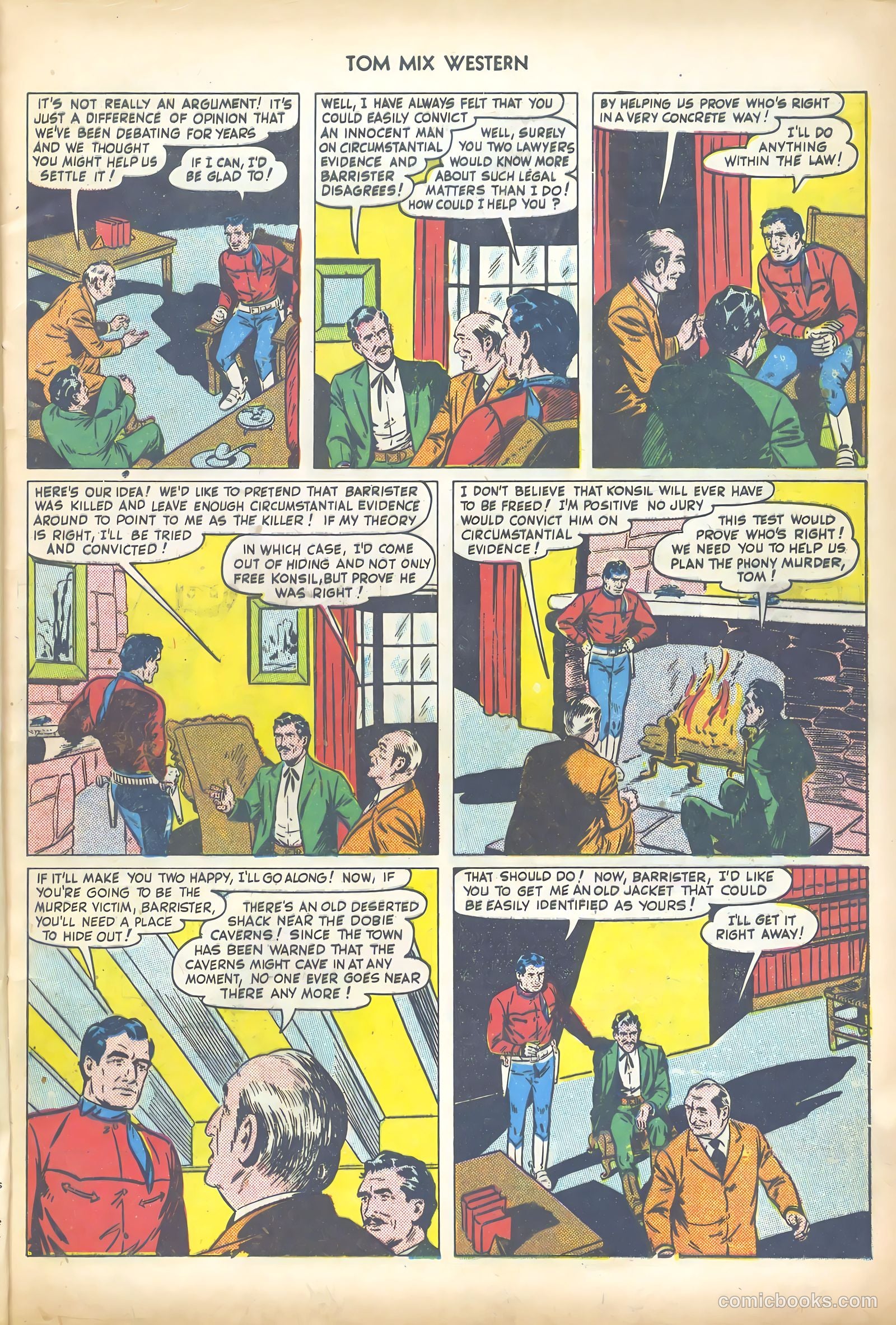Tom Mix Western #32 — page 5 of 52